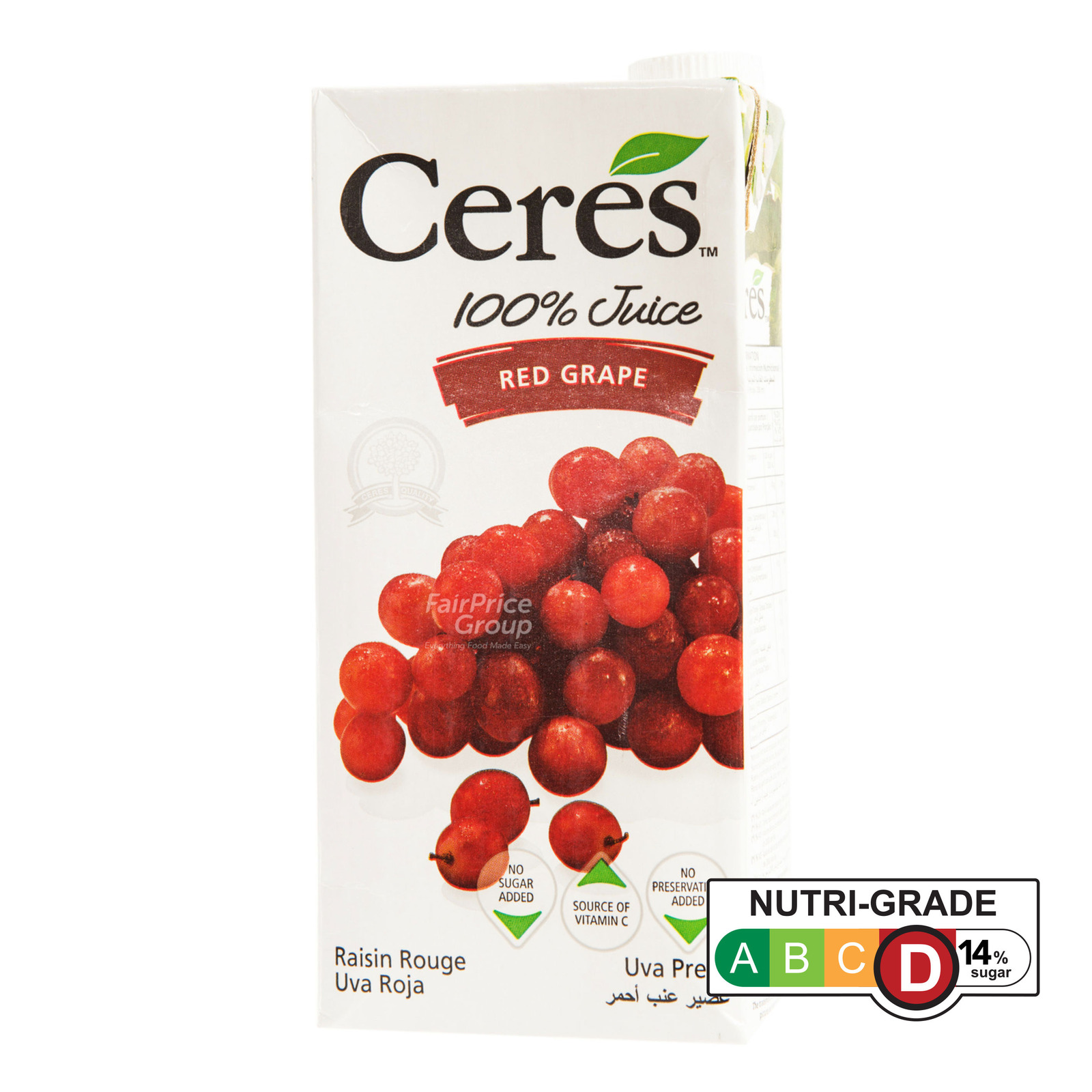 Ceres 100% Juice Packet Drink - Red Grape