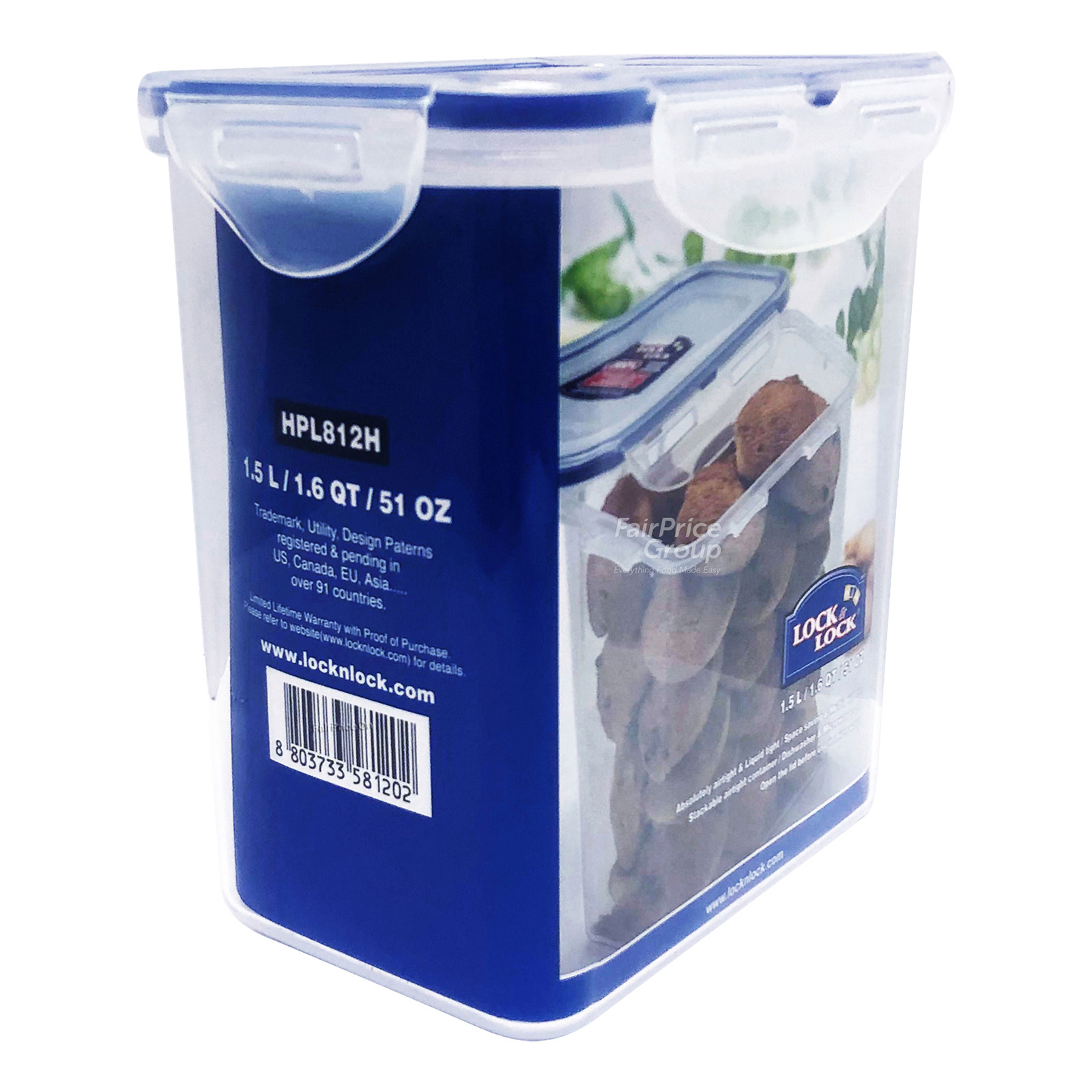 Lock & Lock Stackable Airtight Container - Rectangle
