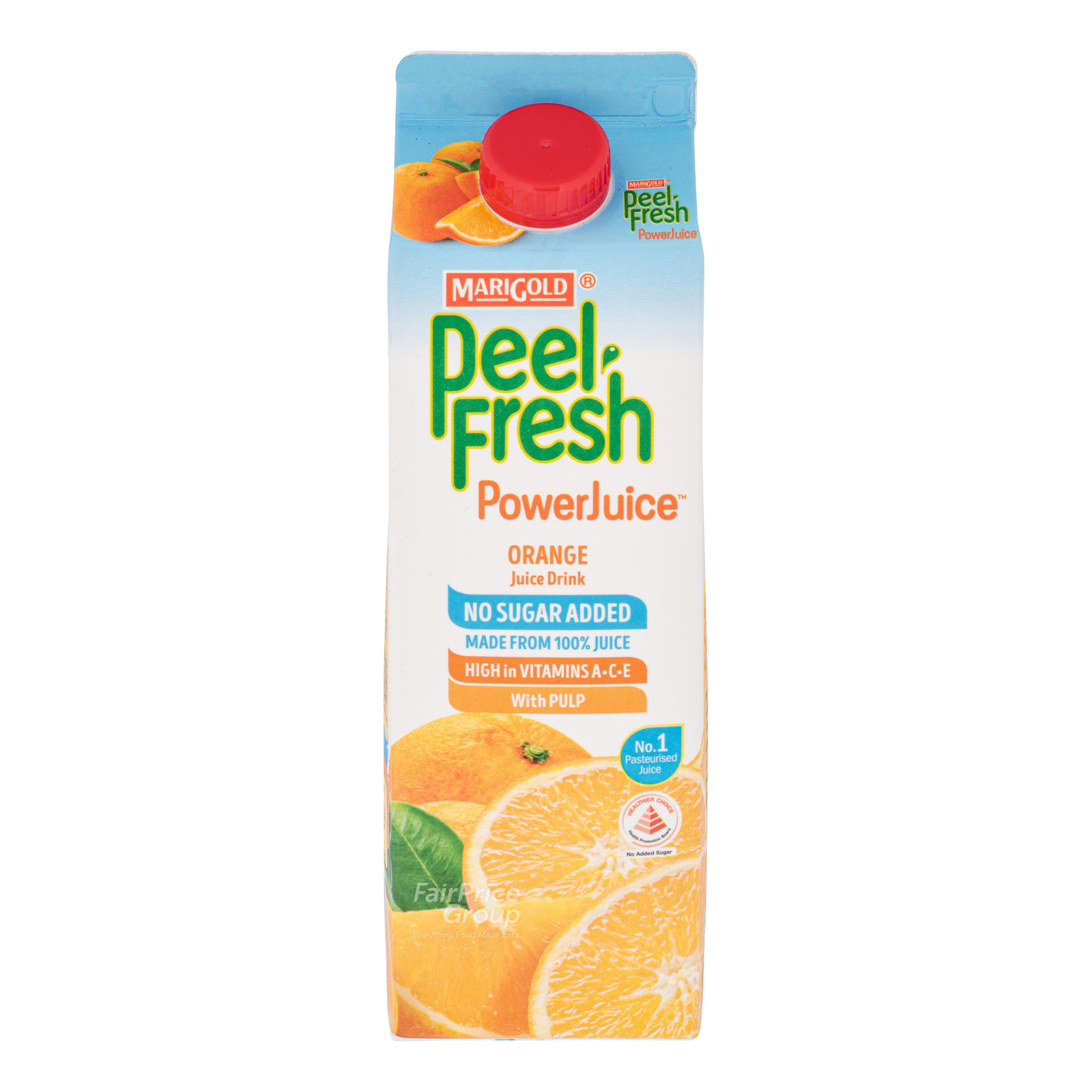 Marigold Peel Fresh Juice - Orange (No Sugar)