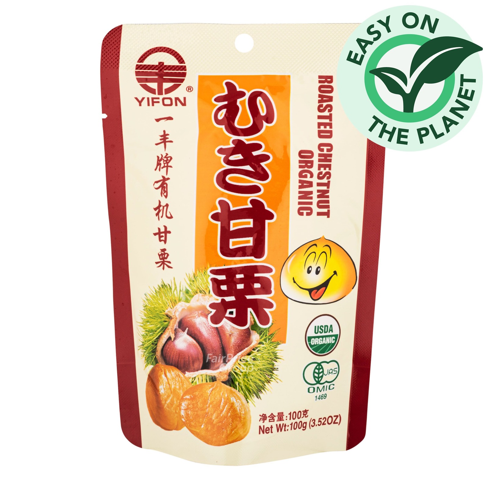 Yifon Roasted Organic Chestnuts