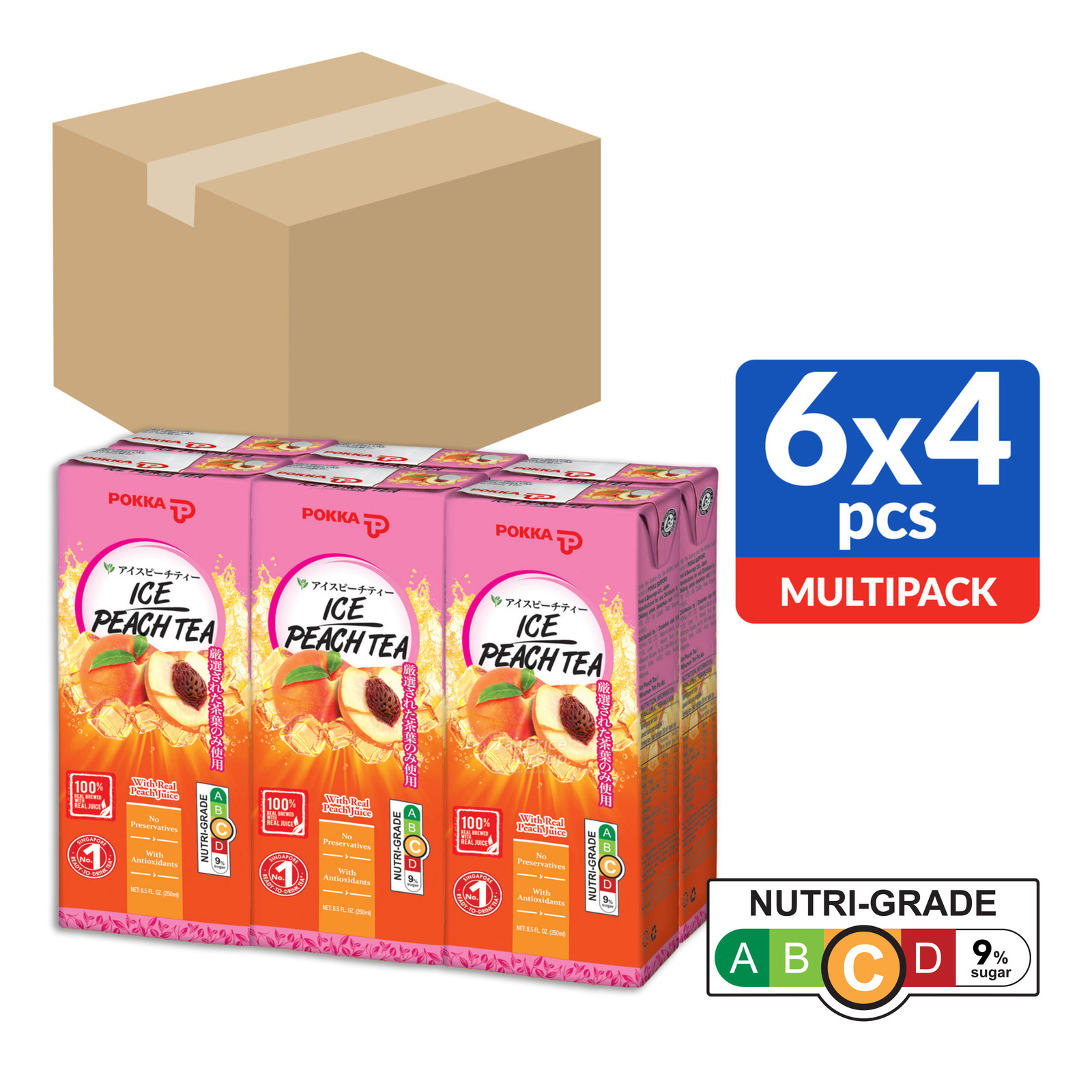 Pokka Packet Drink - Ice Peach Tea