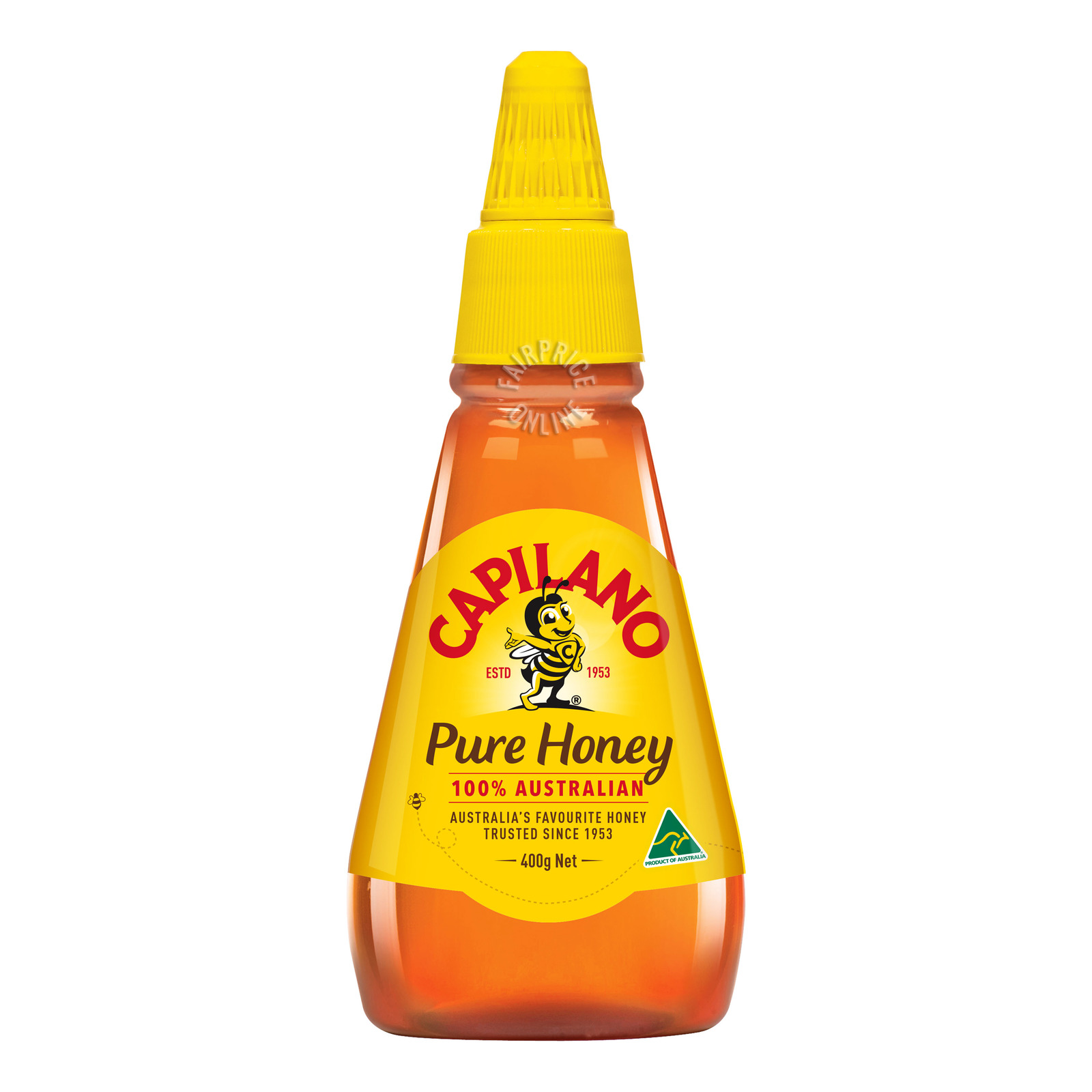 Capilano Pure & Natural Honey - Twist Squeeze Cap