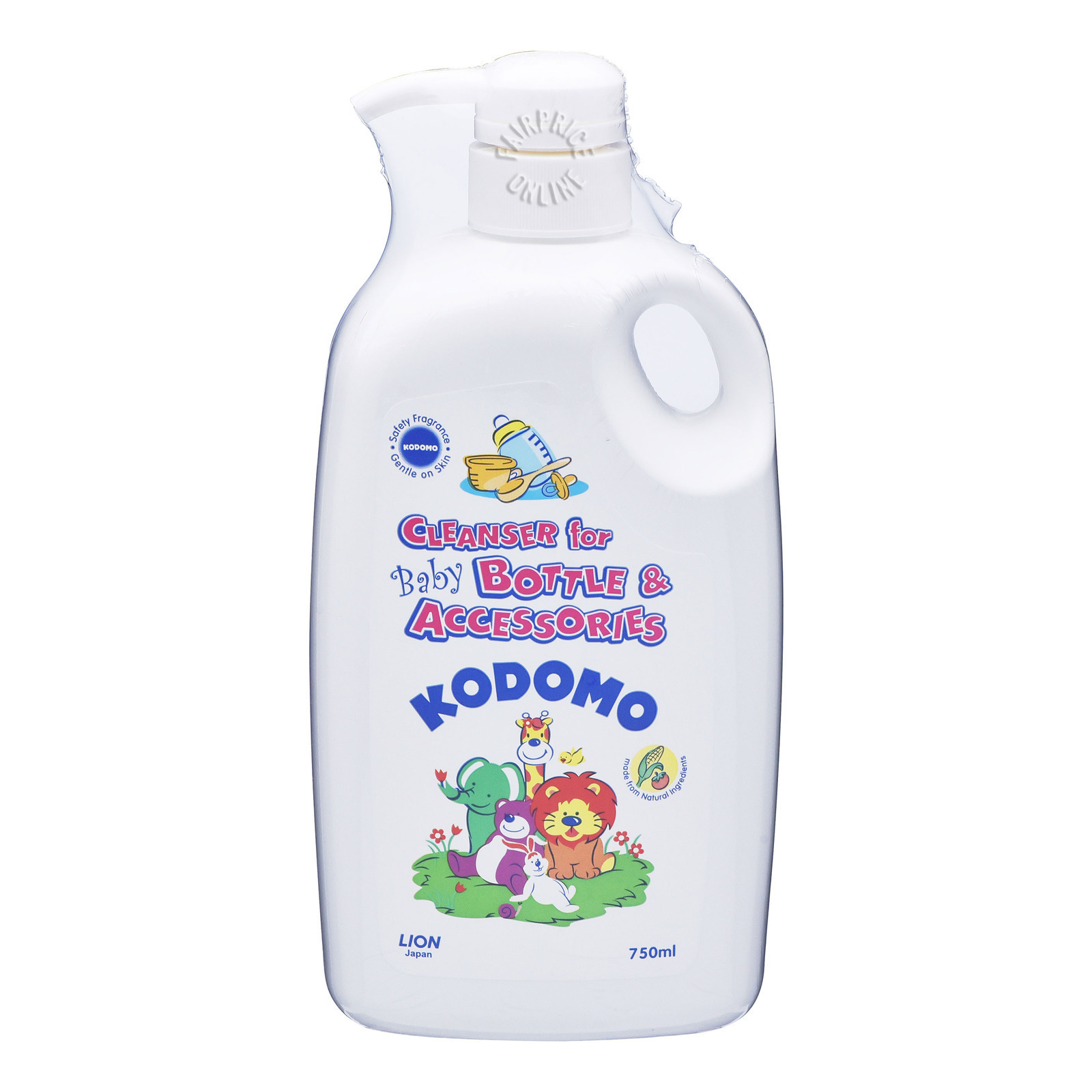 Kodomo Baby Cleanser - Bottle & Accessories