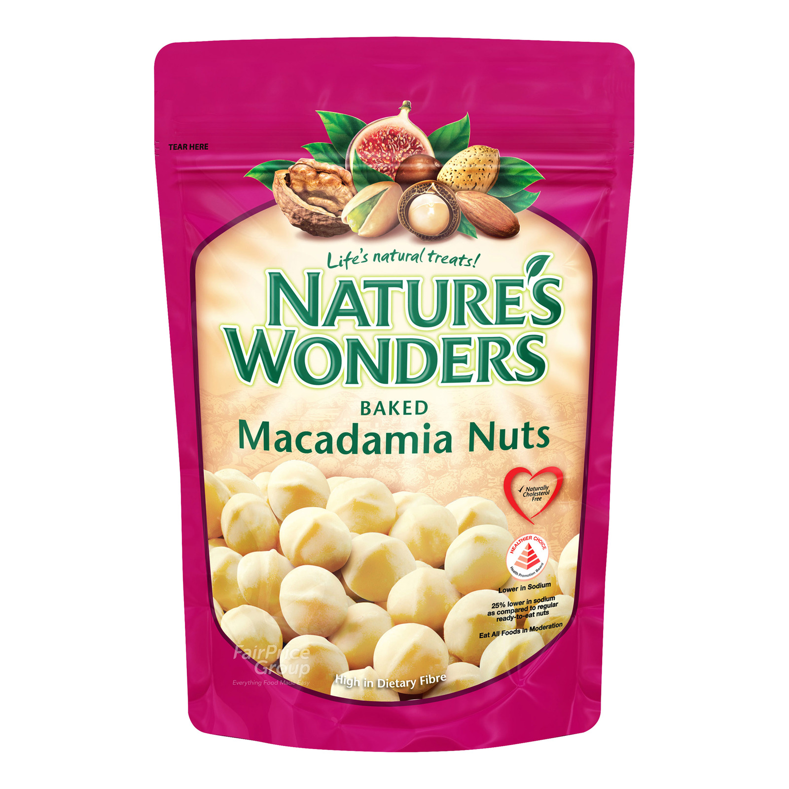 Nature's Wonders Baked Nuts - Macadamia