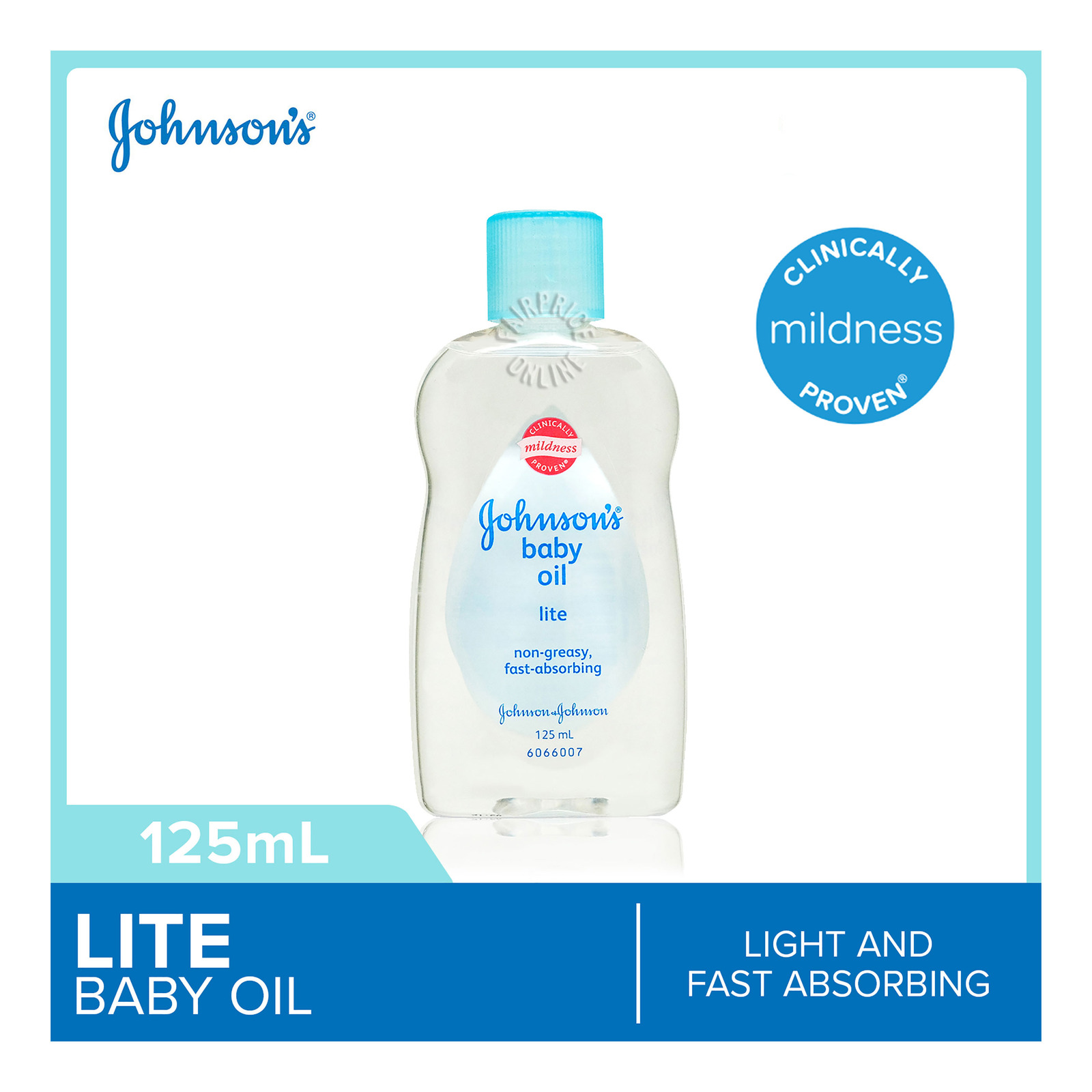 Johnson's Baby Oil - Lite