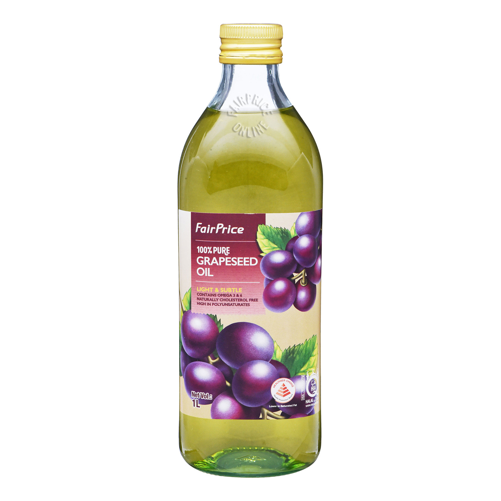 FairPrice Grapeseed Oil - Light & Neutral
