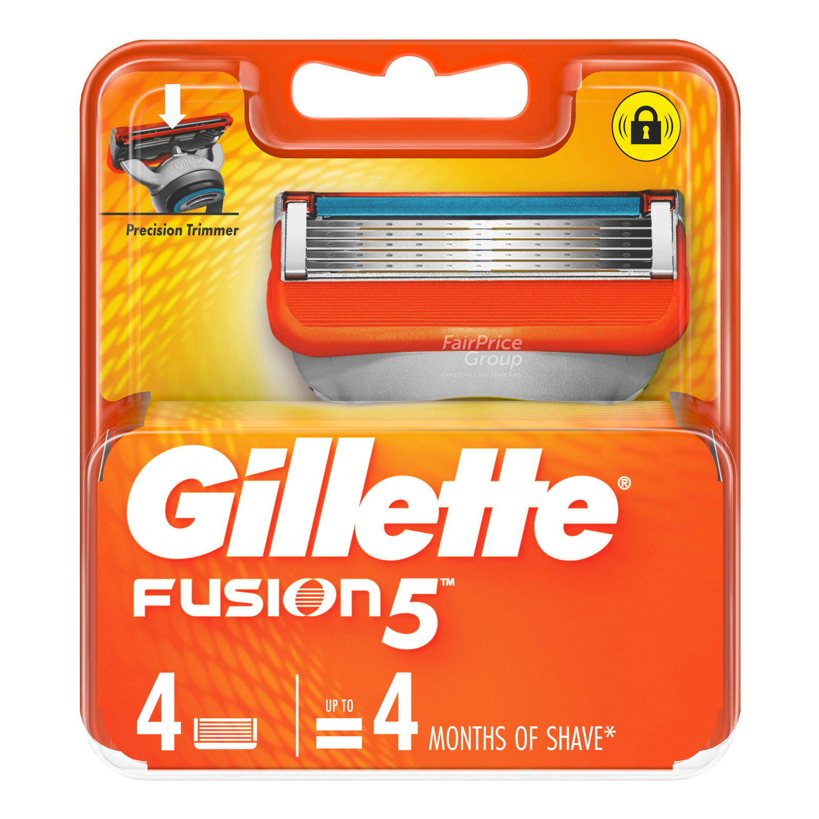 Gillette Razor Cartridge Refill - Fusion