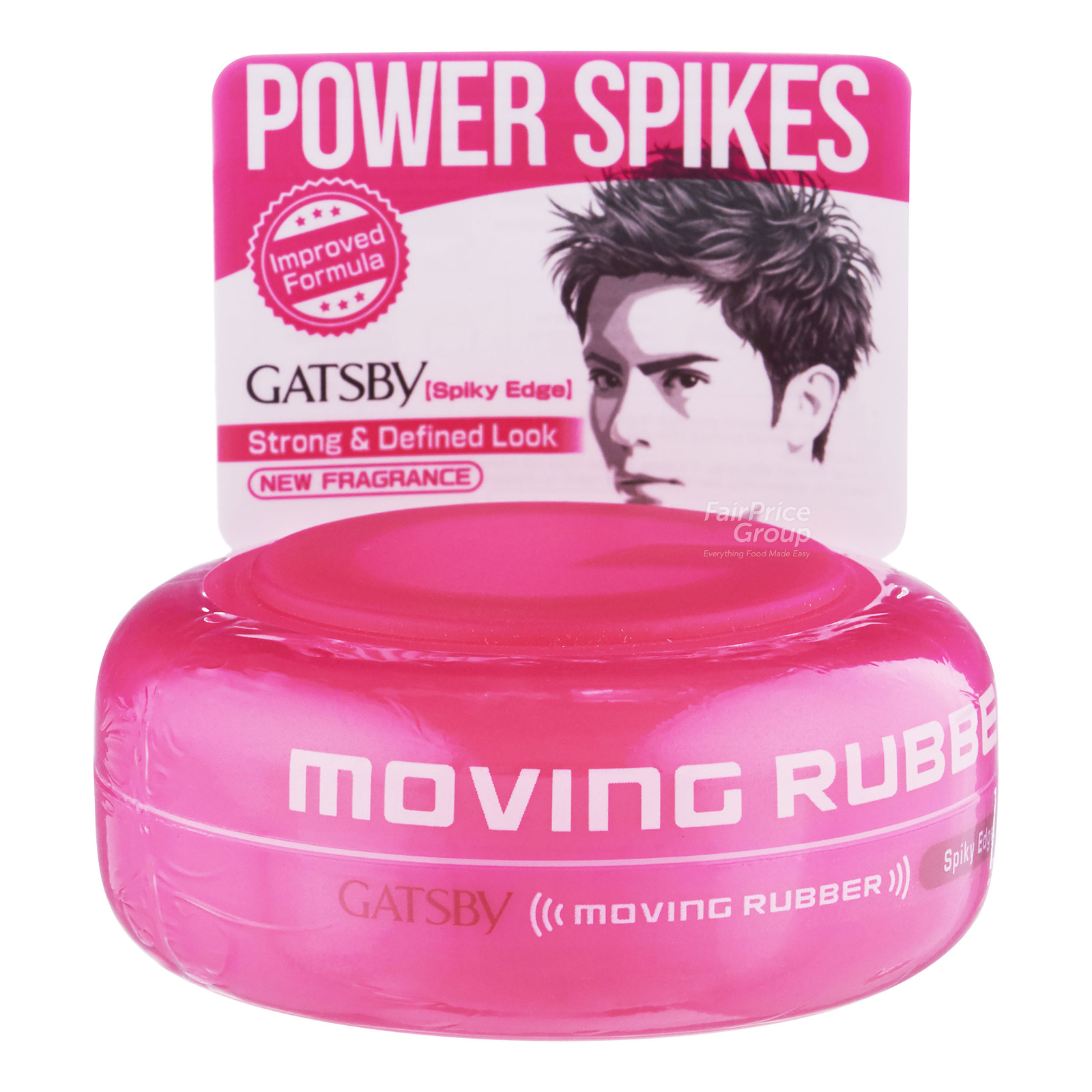 Gatsby Moving Rubber Styling Wax - Spiky Edge
