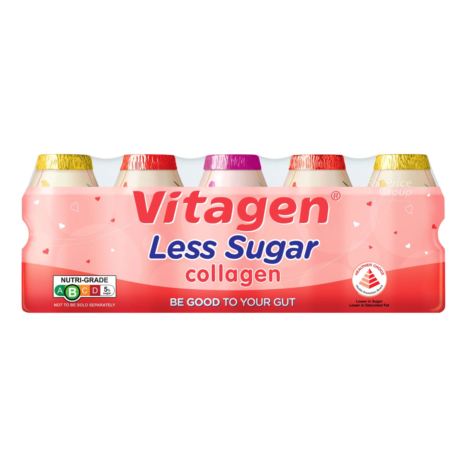 Vitagen Cultured Milk Collagen - Less Sugar (Assorted)