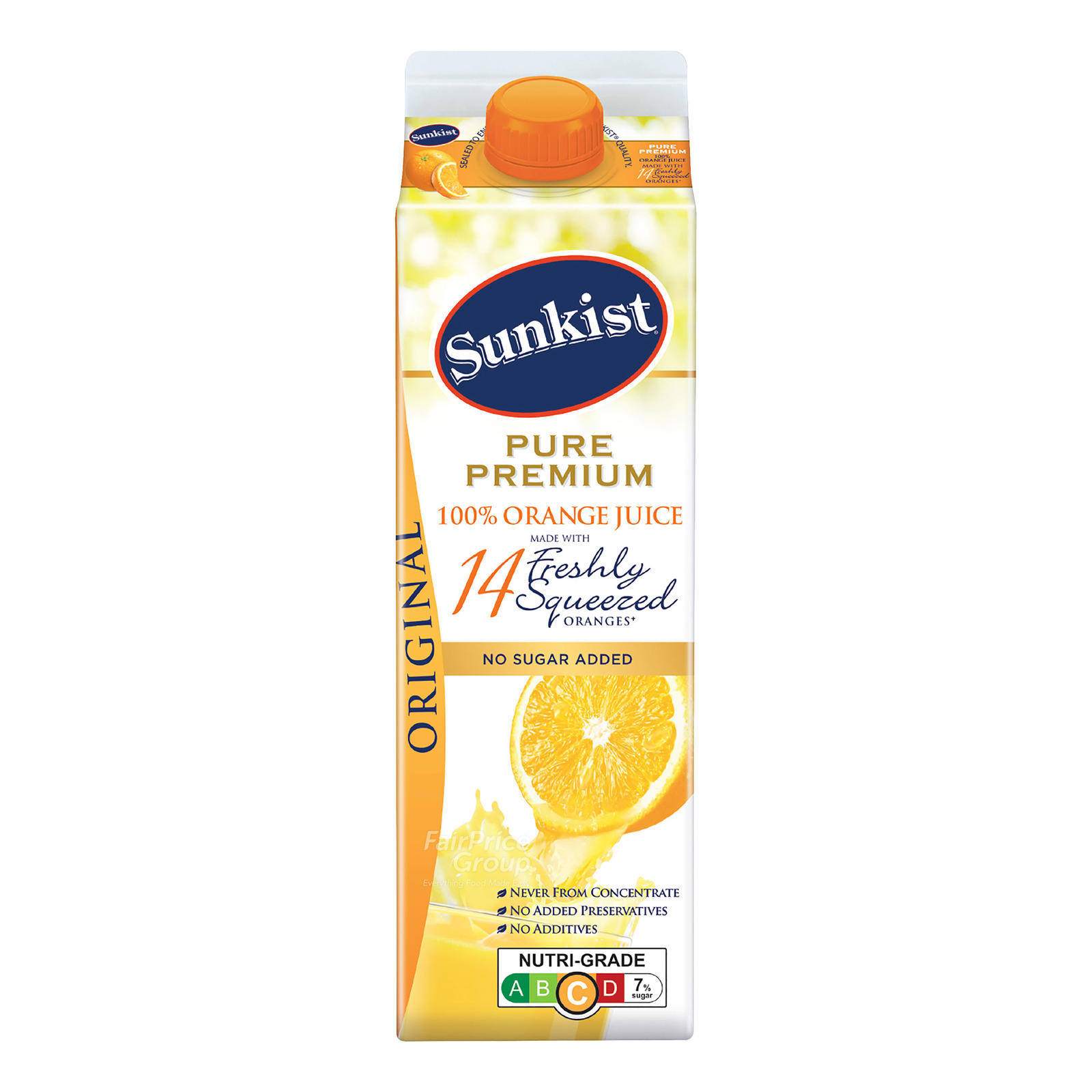 Sunkist Pure Premium 100% Juice - Orange