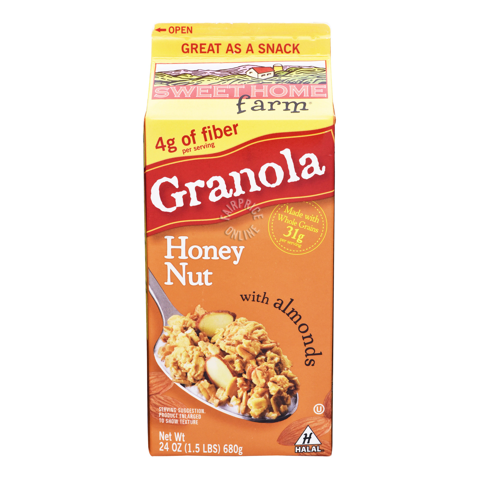 Sweet Home Farm Granola - Honey Nut with Almonds