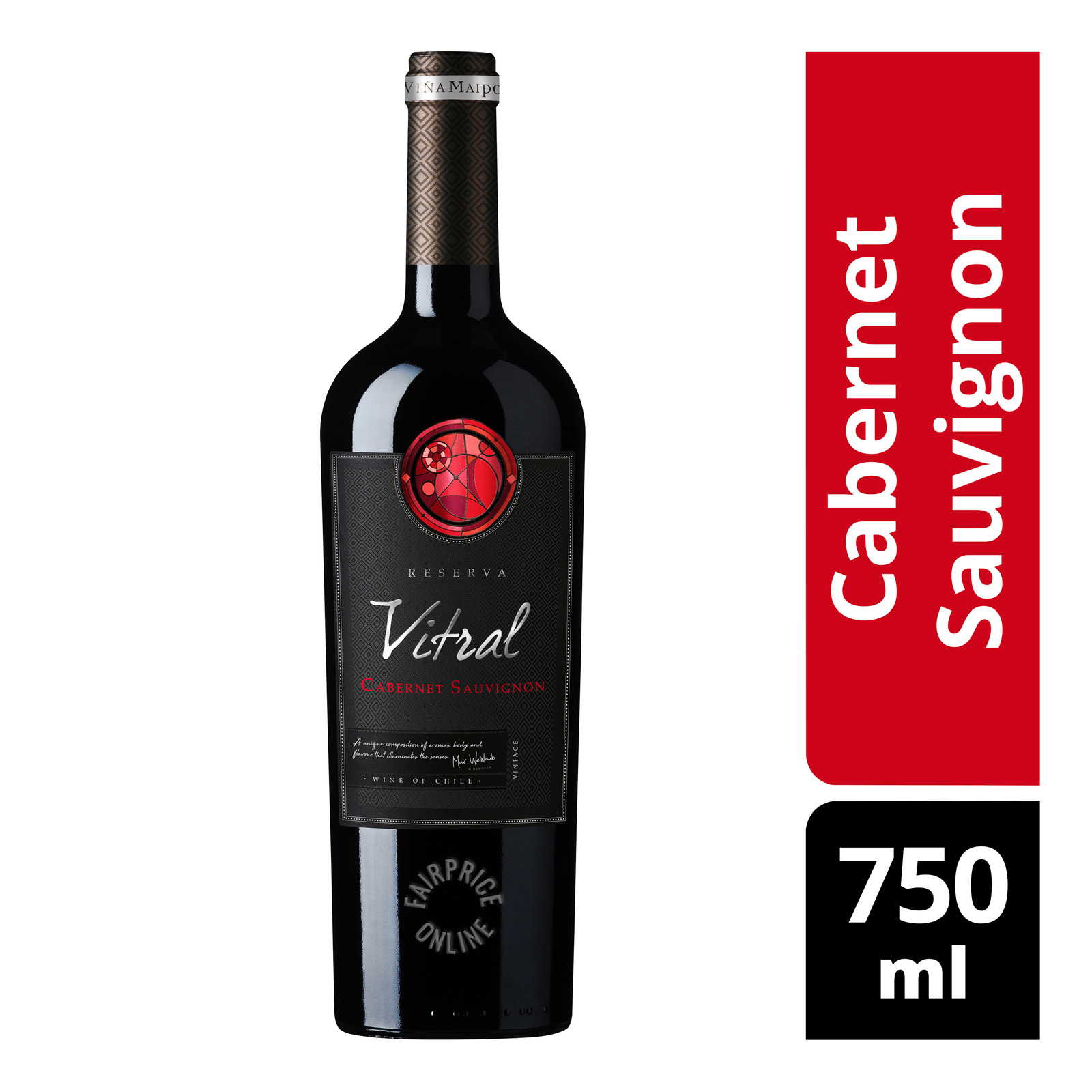 Vina Maipo Reserva Vitral Red Wine - Cabernet Sauvignon