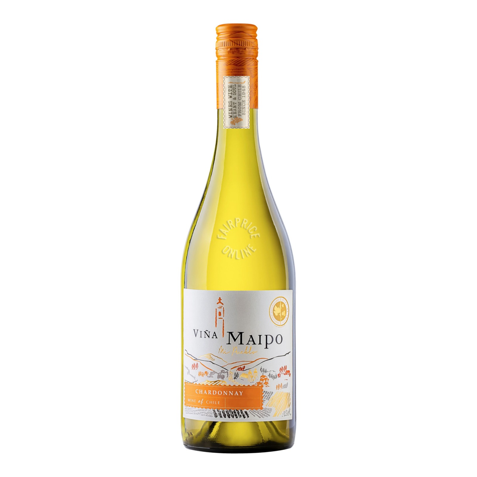 Vina Maipo White Wine - Chardonnay