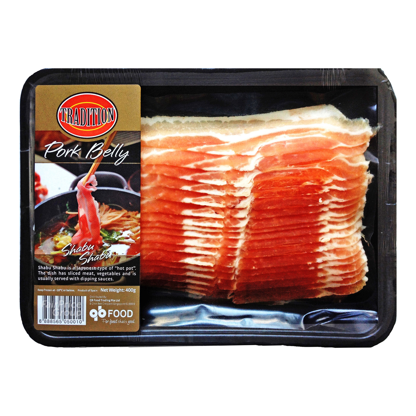 Tradition Frozen Shabu Shabu - Pork Belly