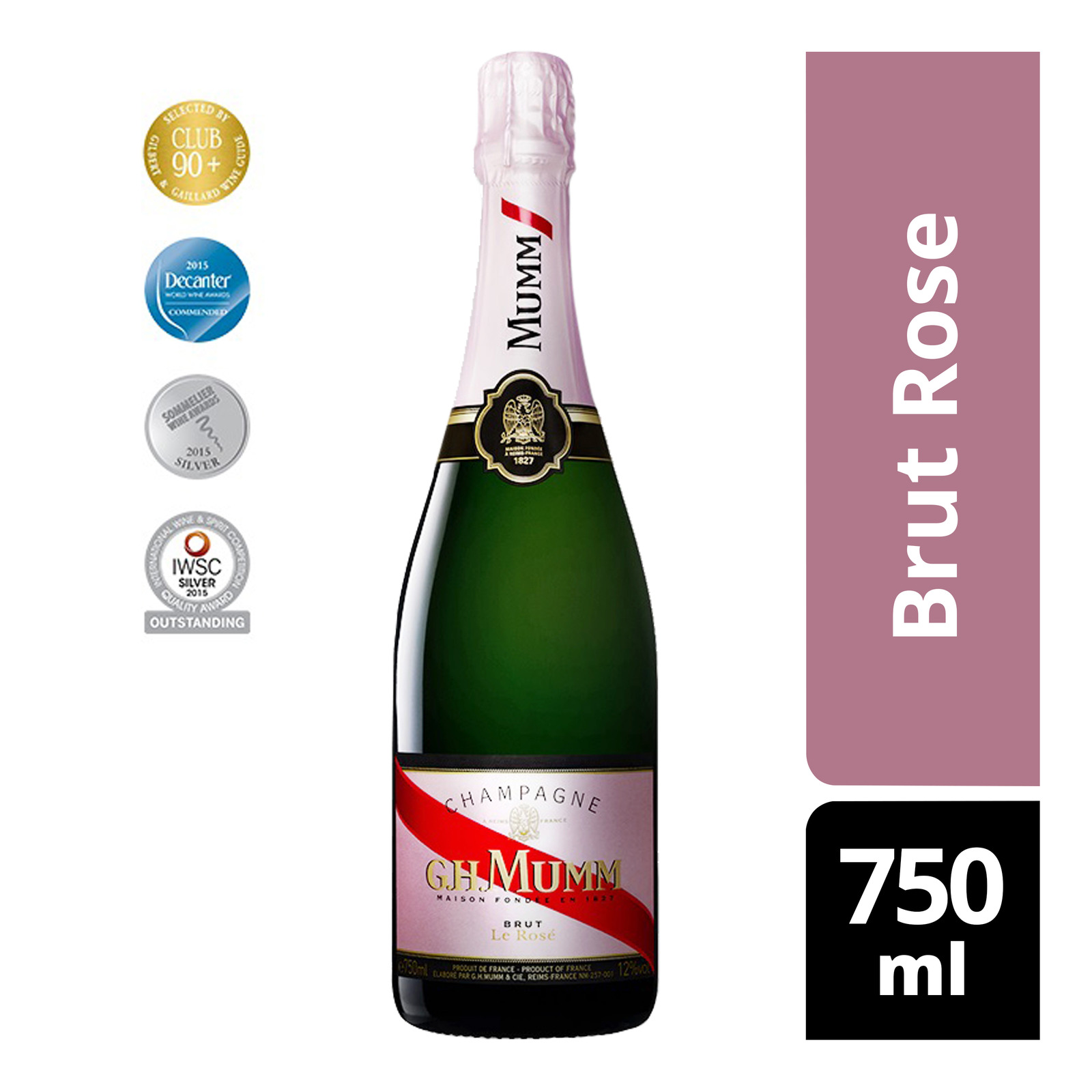 GH Mumm Champagne - Brut Rose