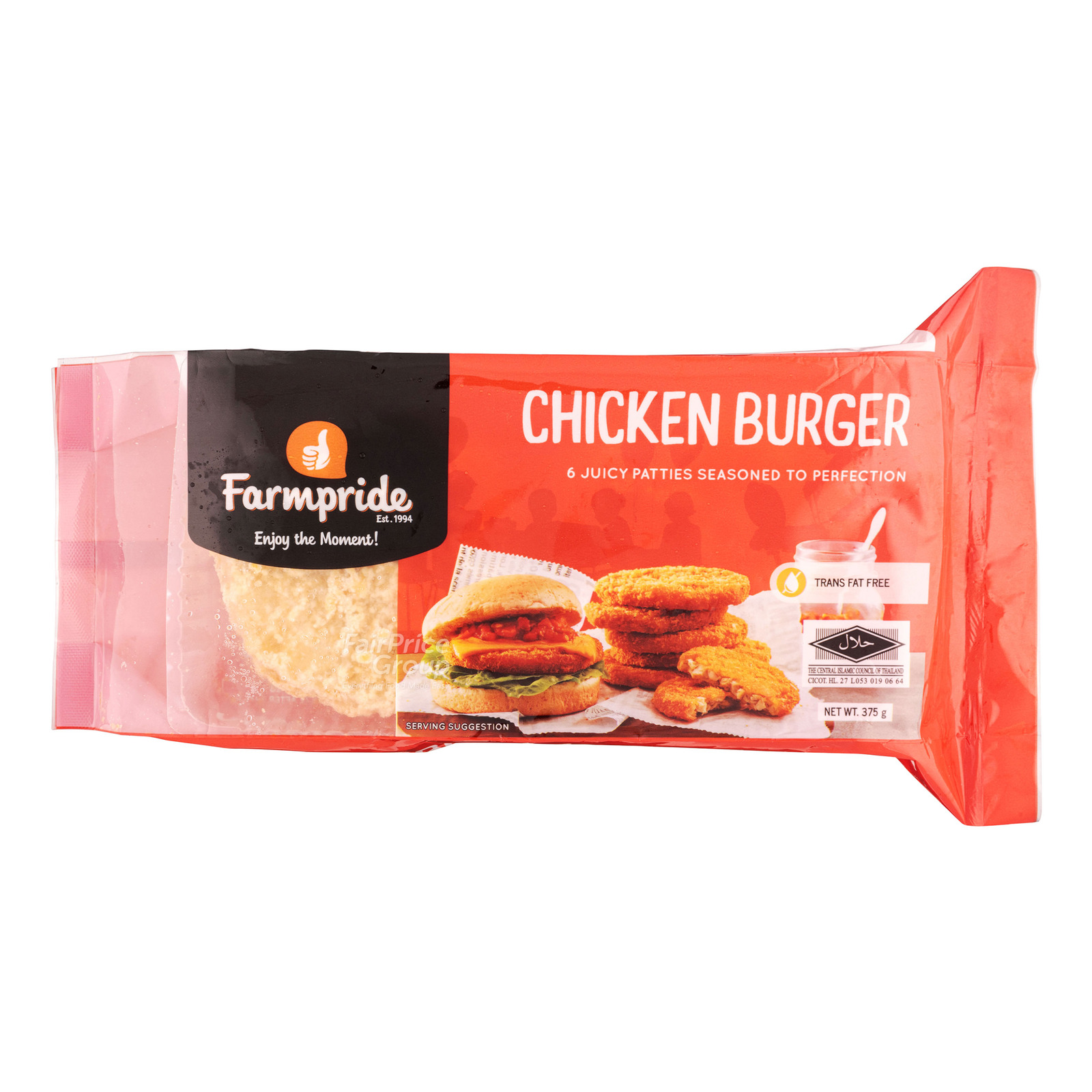 Farmpride Frozen Chicken Burger