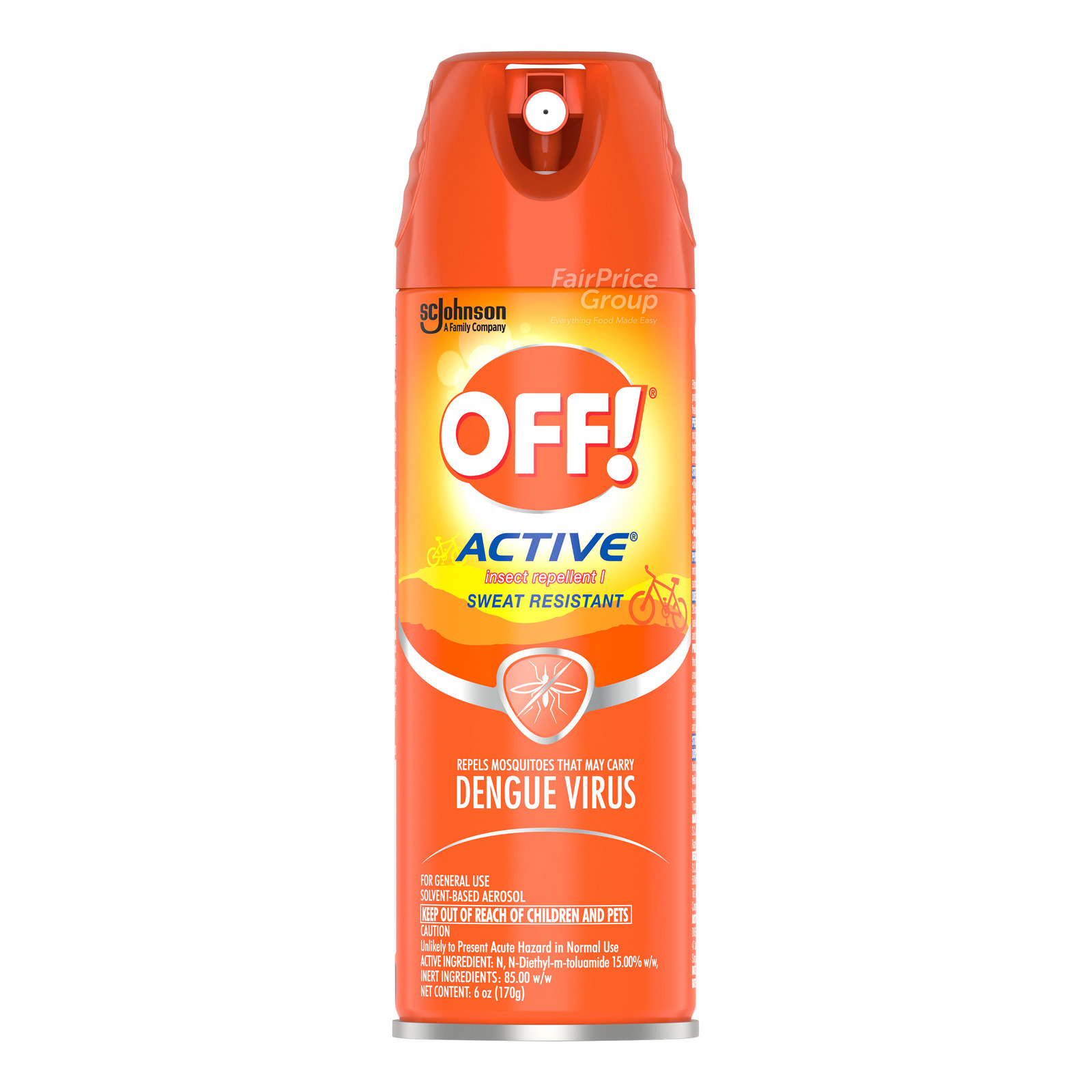 Off! Active Insect Repellent Sweat Resistant