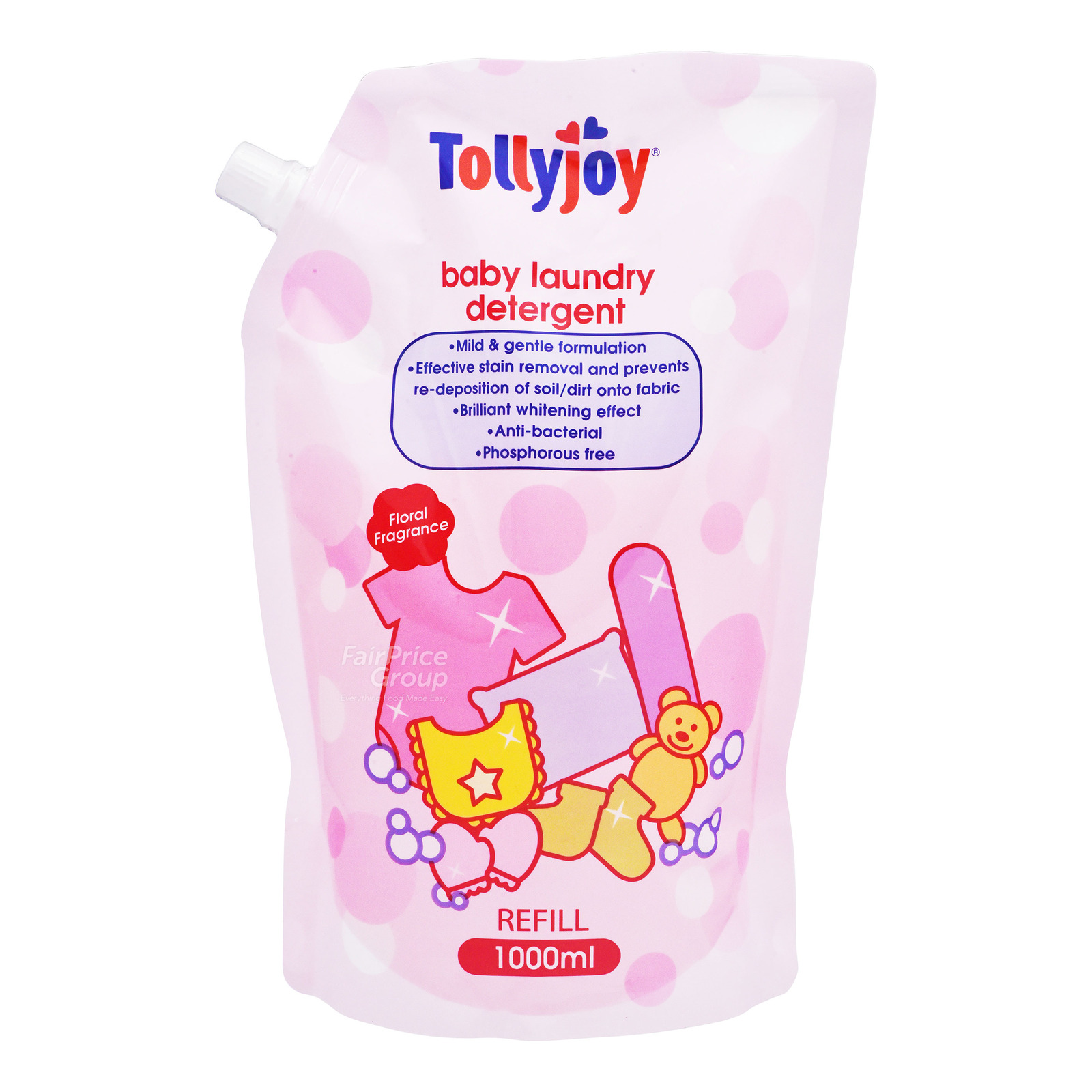 Tollyjoy Baby Laundry Detergent Refill - Floral