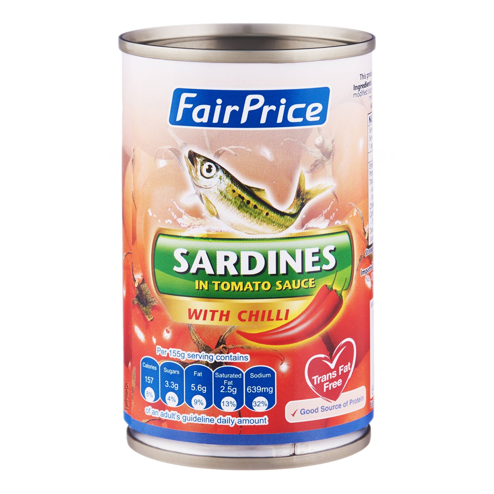 FairPrice Sardines in Tomato Sauce with Chili