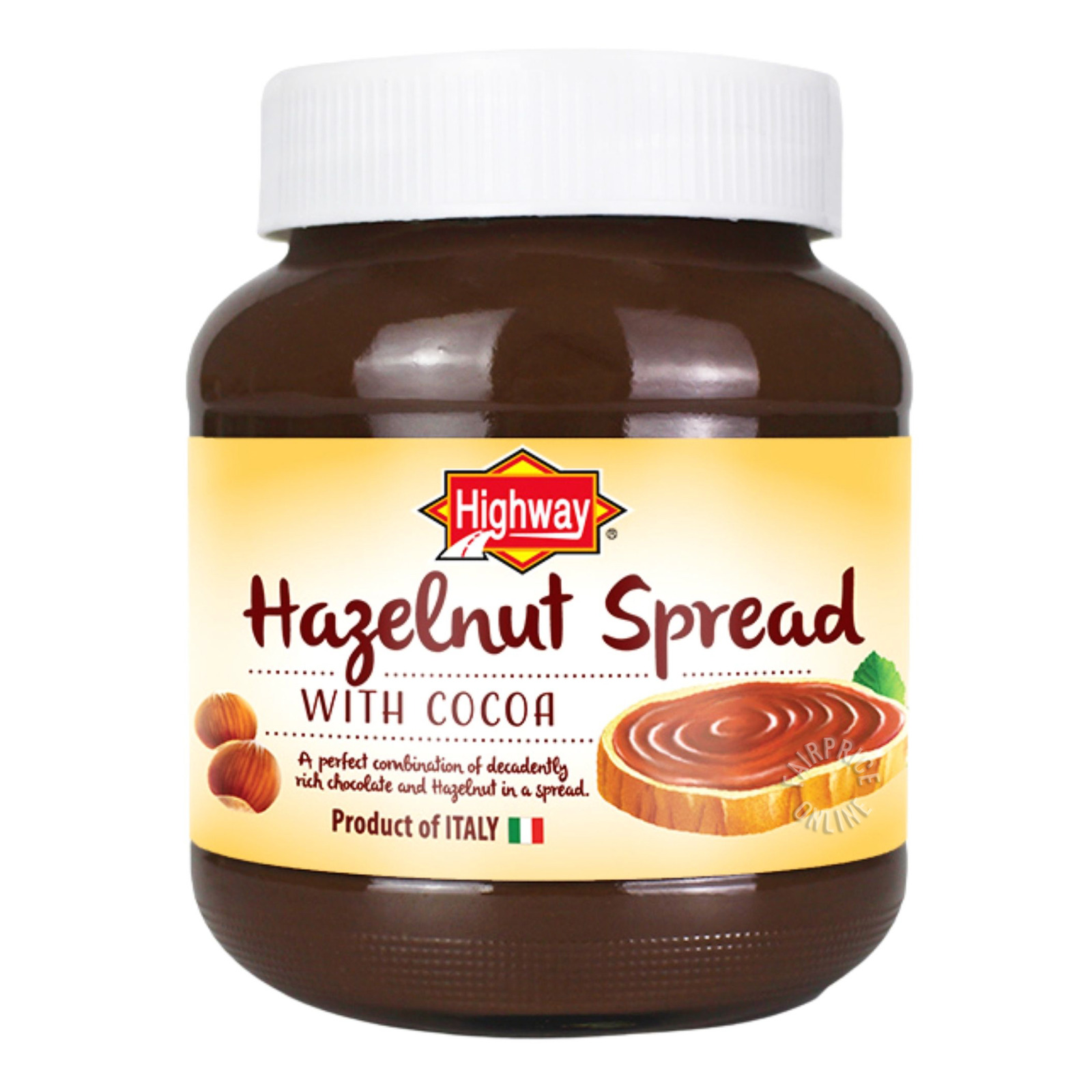 Highway Chocolate Hazelnut Bread Spread