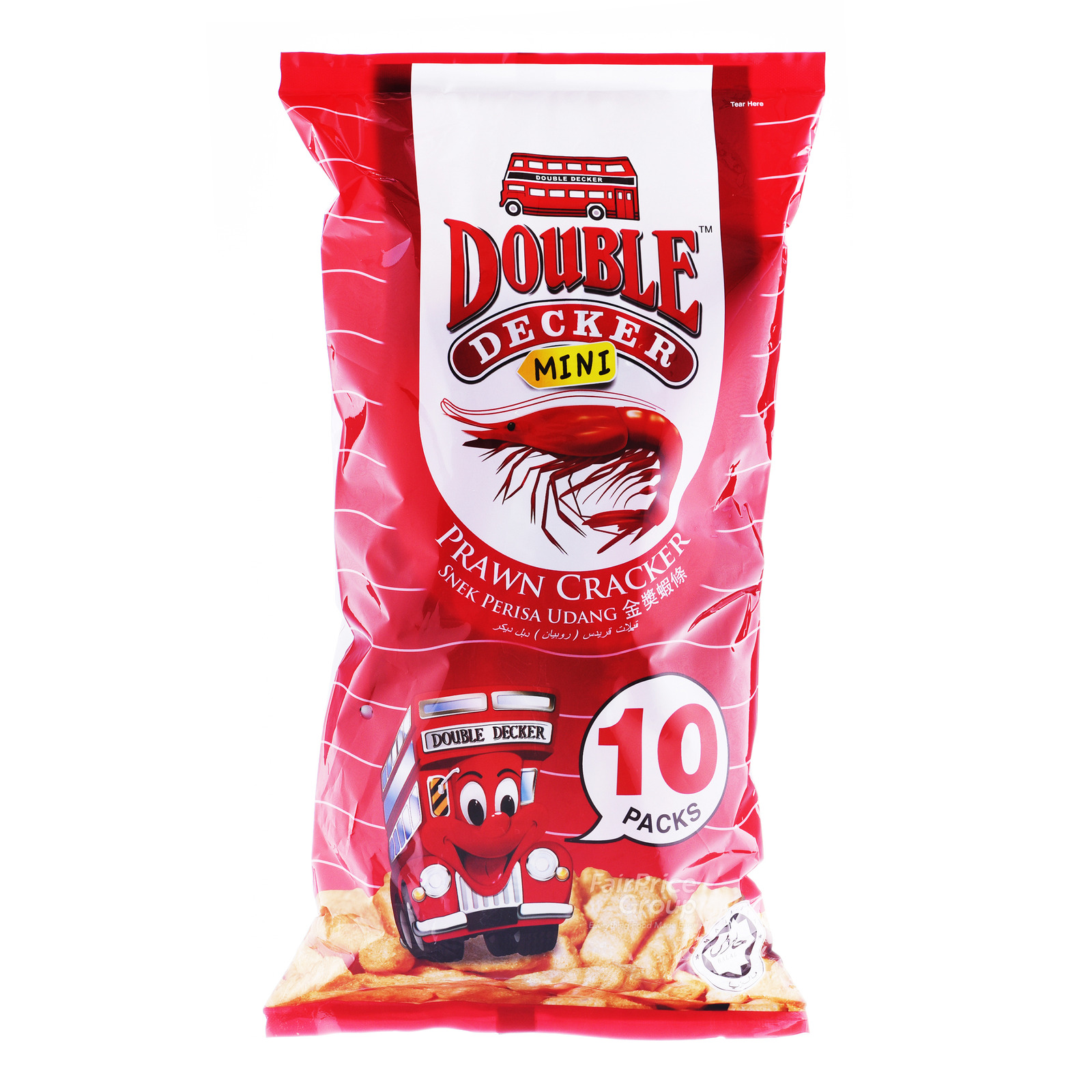 Double Decker Crackers - Prawn (Mini Packs)