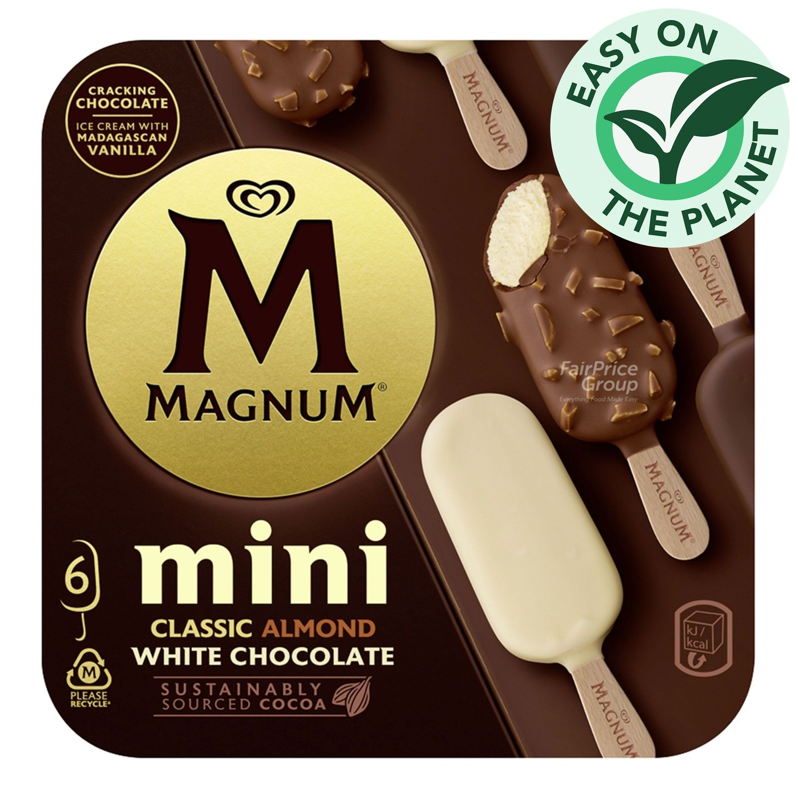 Magnum Mini Ice Cream - Classic, Almond & White