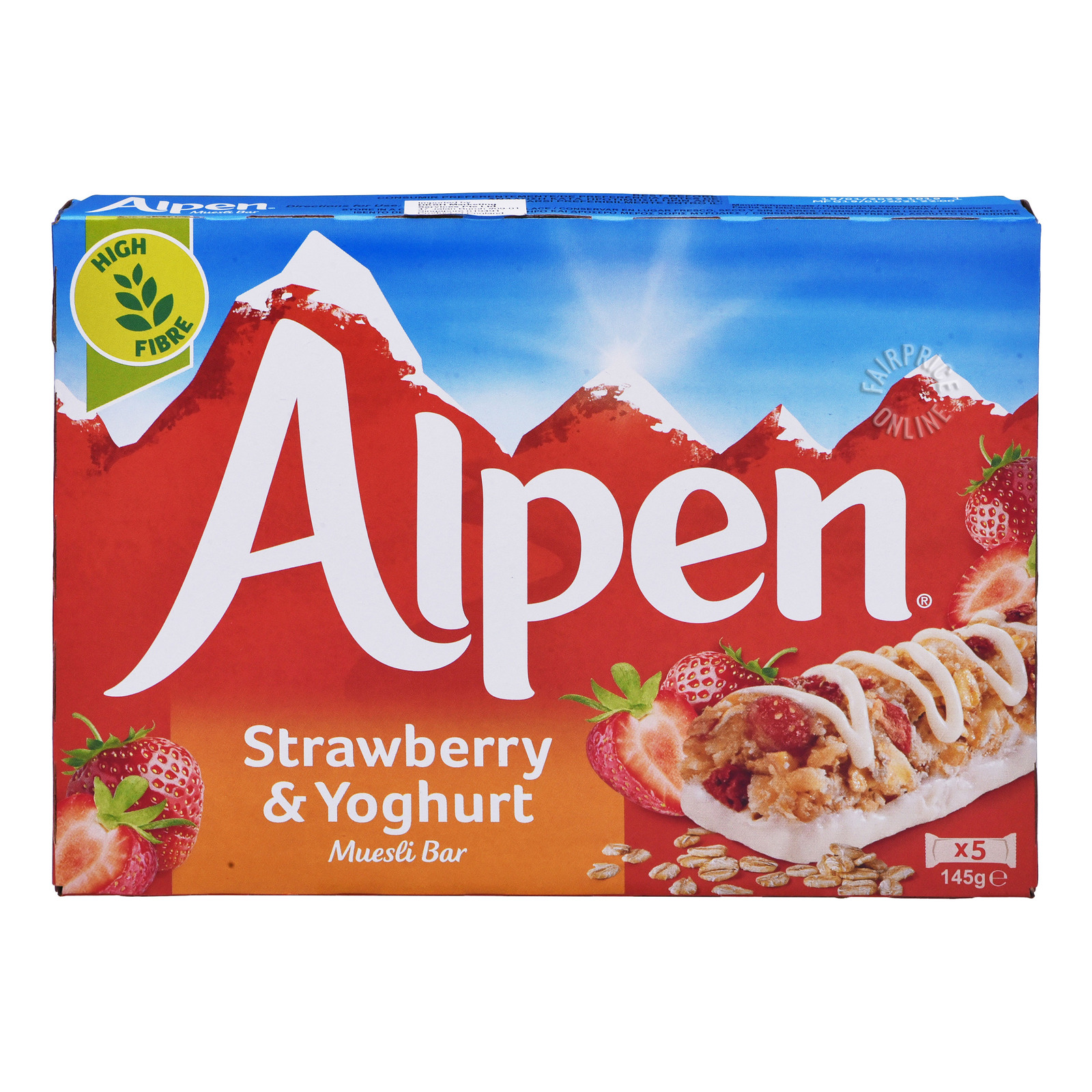 Alpen Cereal Bar - Strawberry & Yogurt