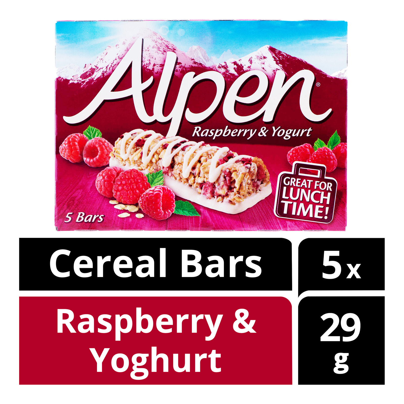 Alpen Cereal Bar - Raspberry & Yogurt