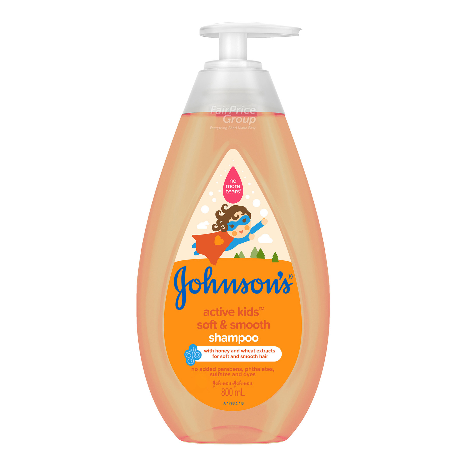 Johnson's Active Kids Shampoo - Soft & Smooth