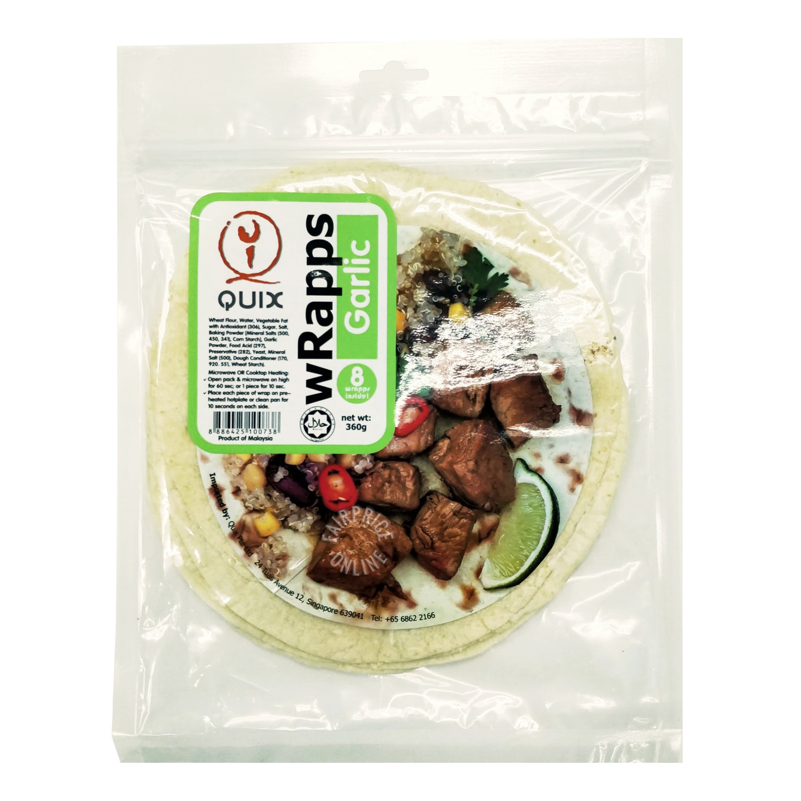 Quix Garlic Wrap