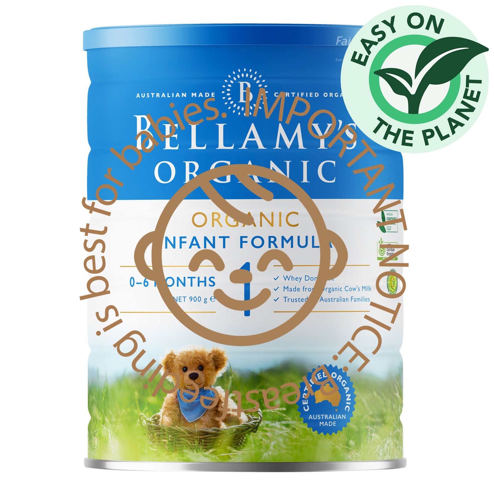 Bellamy's Organic Infant Milk Formula - Step 1