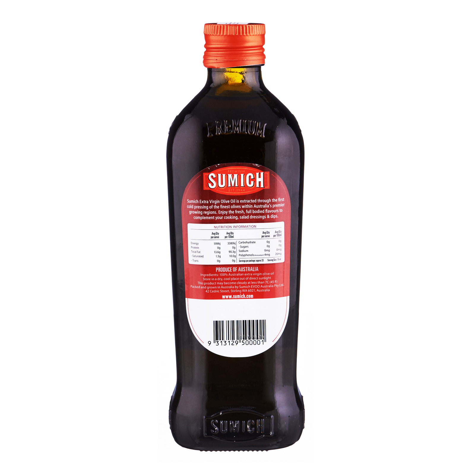 Sumich Australian Olive Oil - Extra Virgin | NTUC FairPrice