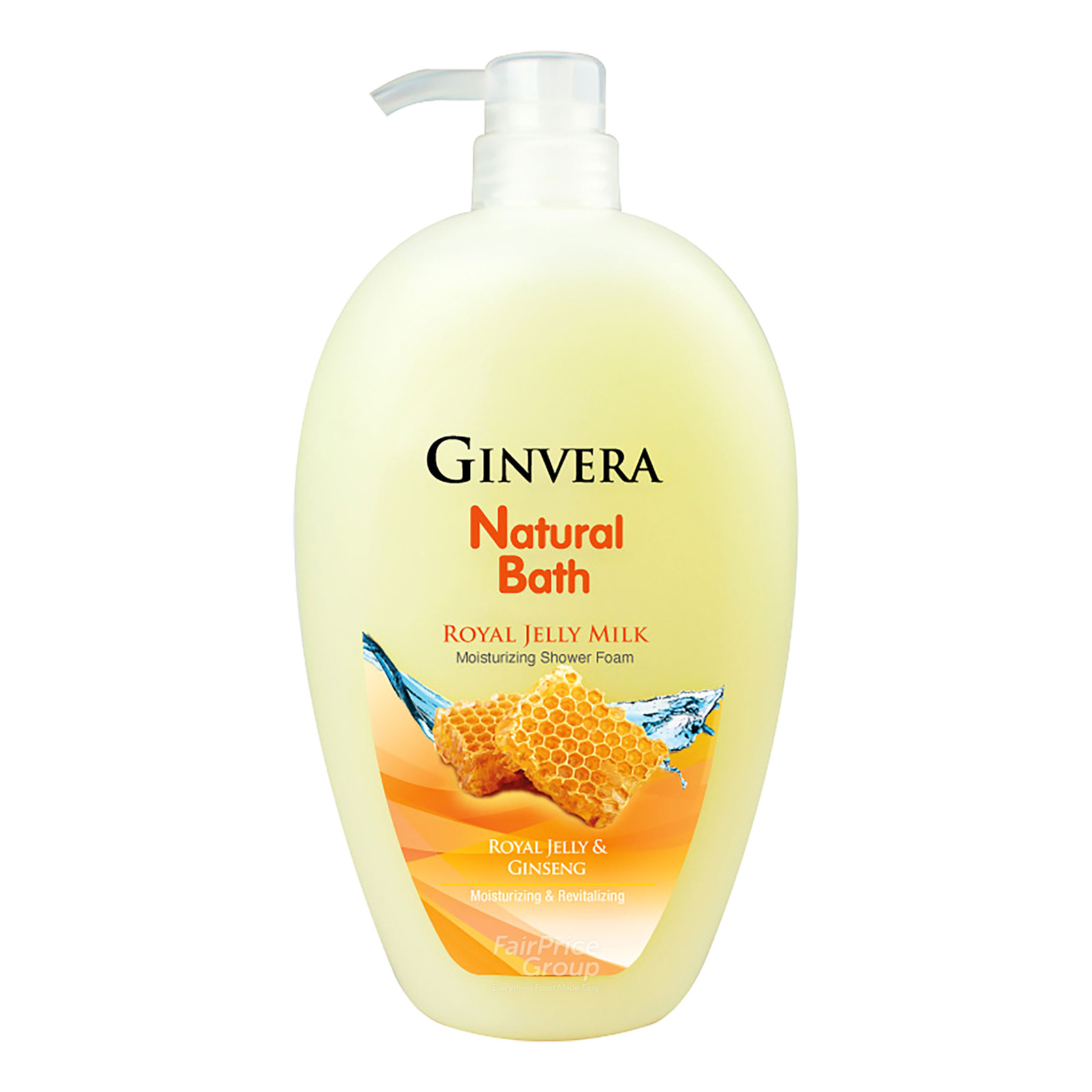 Ginvera Natural Bath Shower Foam - Royal Jelly Milk