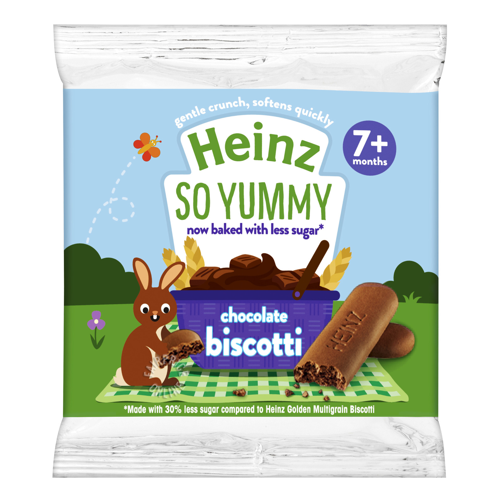 Heinz Biscotti Baby Finger Biscuit - Chocolate (7+ Months)