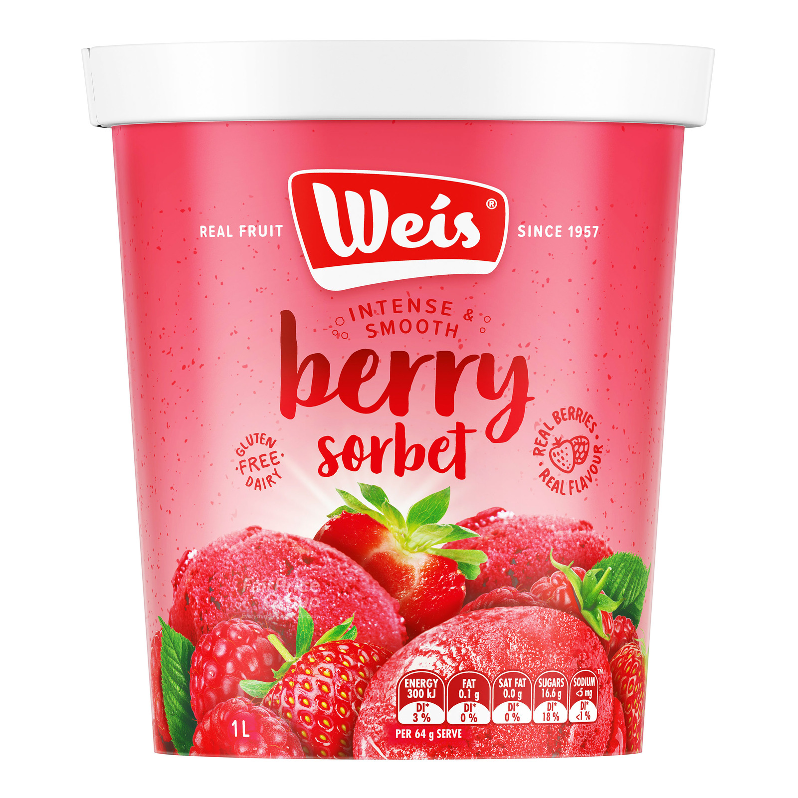 Weis Sorbet - Summer Berries