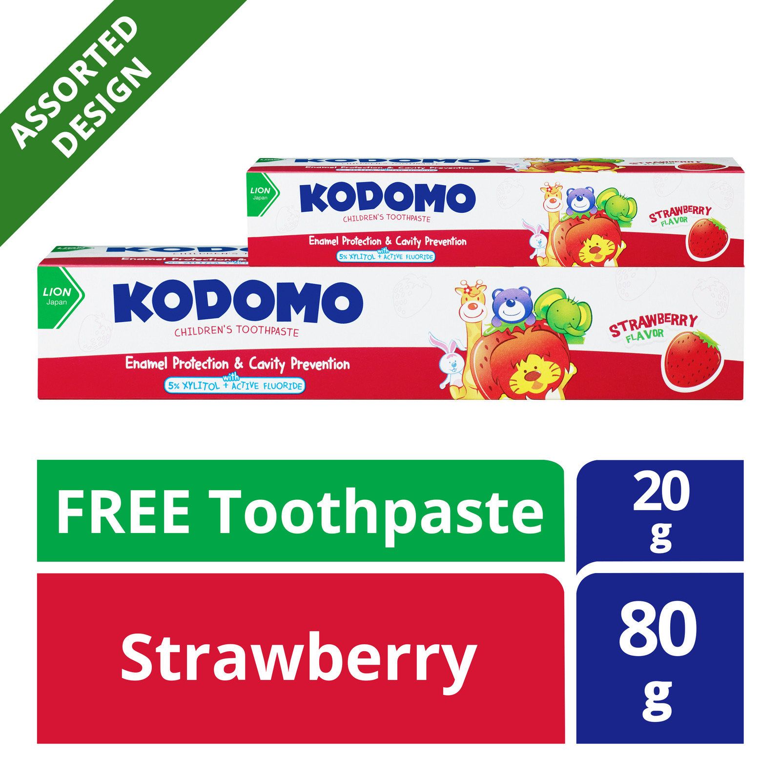 Kodomo Children Toothpaste - Strawberry