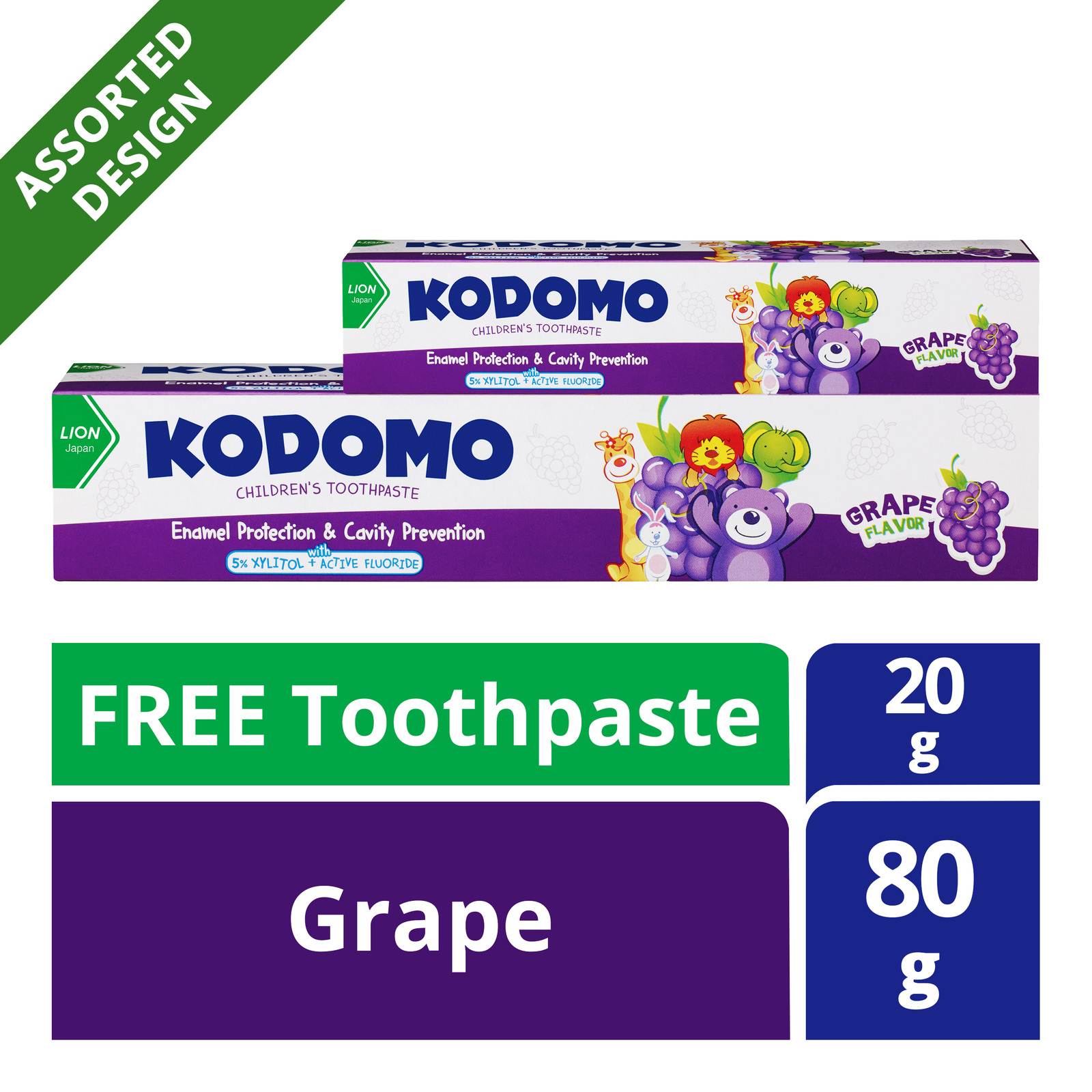 Kodomo Children Toothpaste - Grape