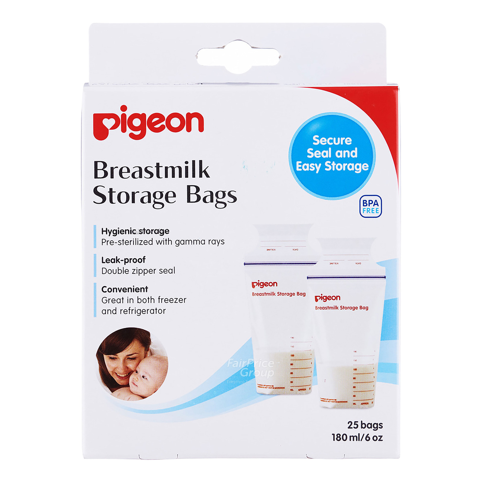 Pigeon Breastmilk Storage Bags