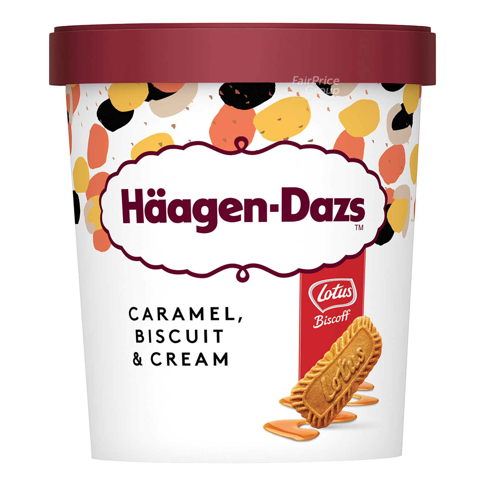 Haagen-Dazs Ice Cream - Caramel Biscuit & Cream