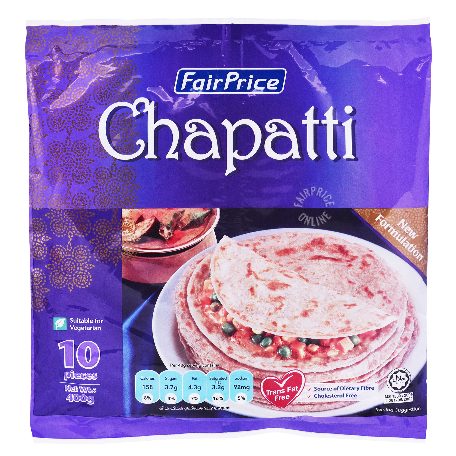 FairPrice Frozen Chapatti