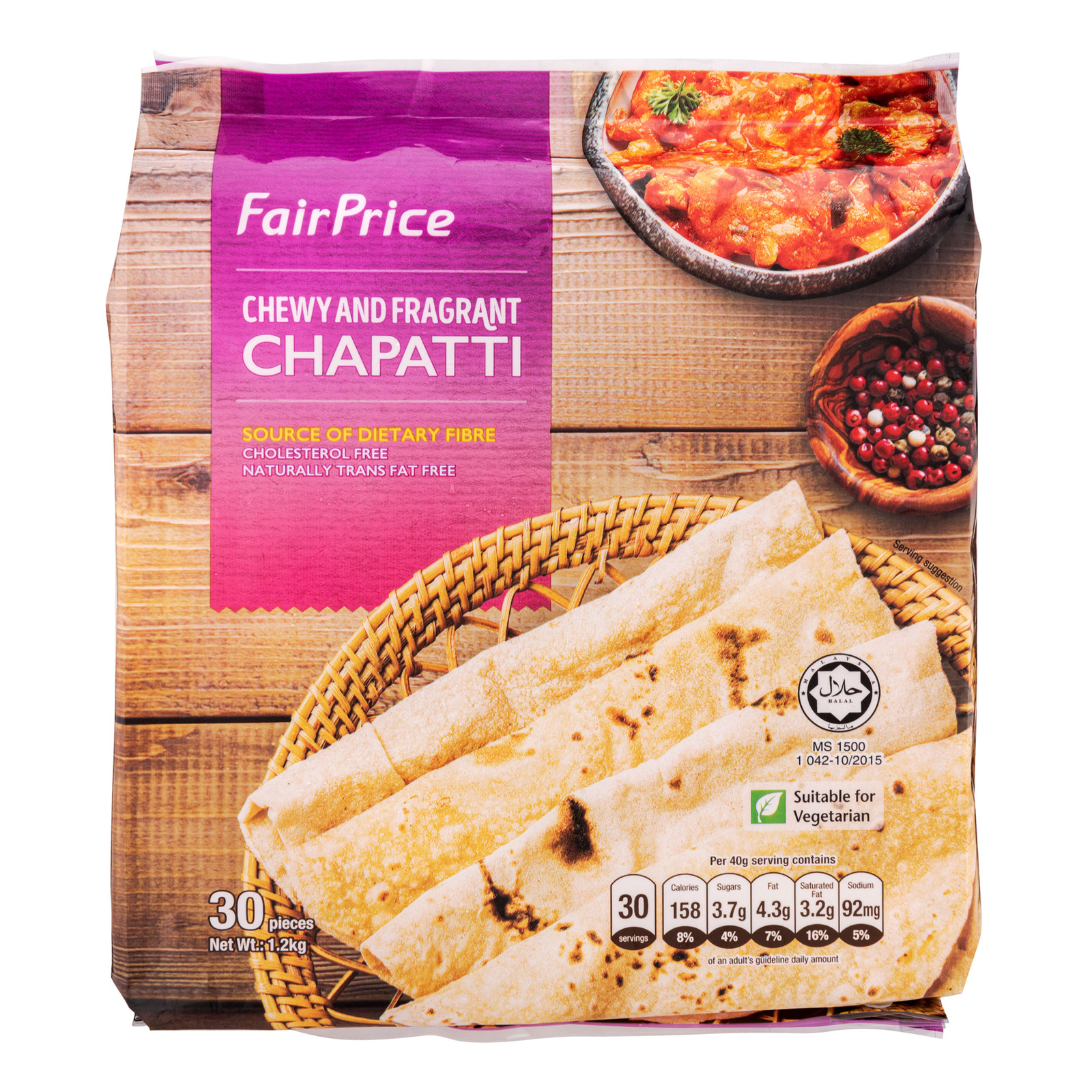 FairPrice Frozen Chapatti