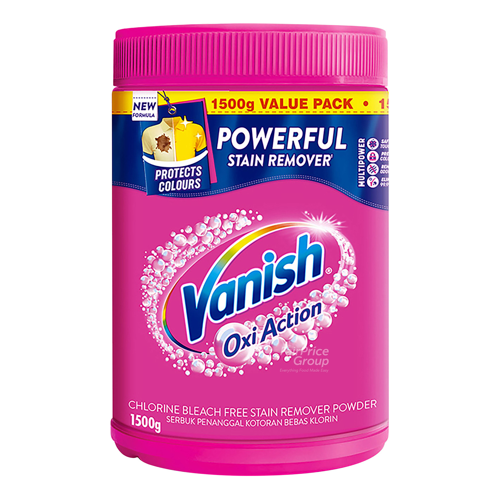 Vanish Powder Fabric Stain Remover - Oxi Action