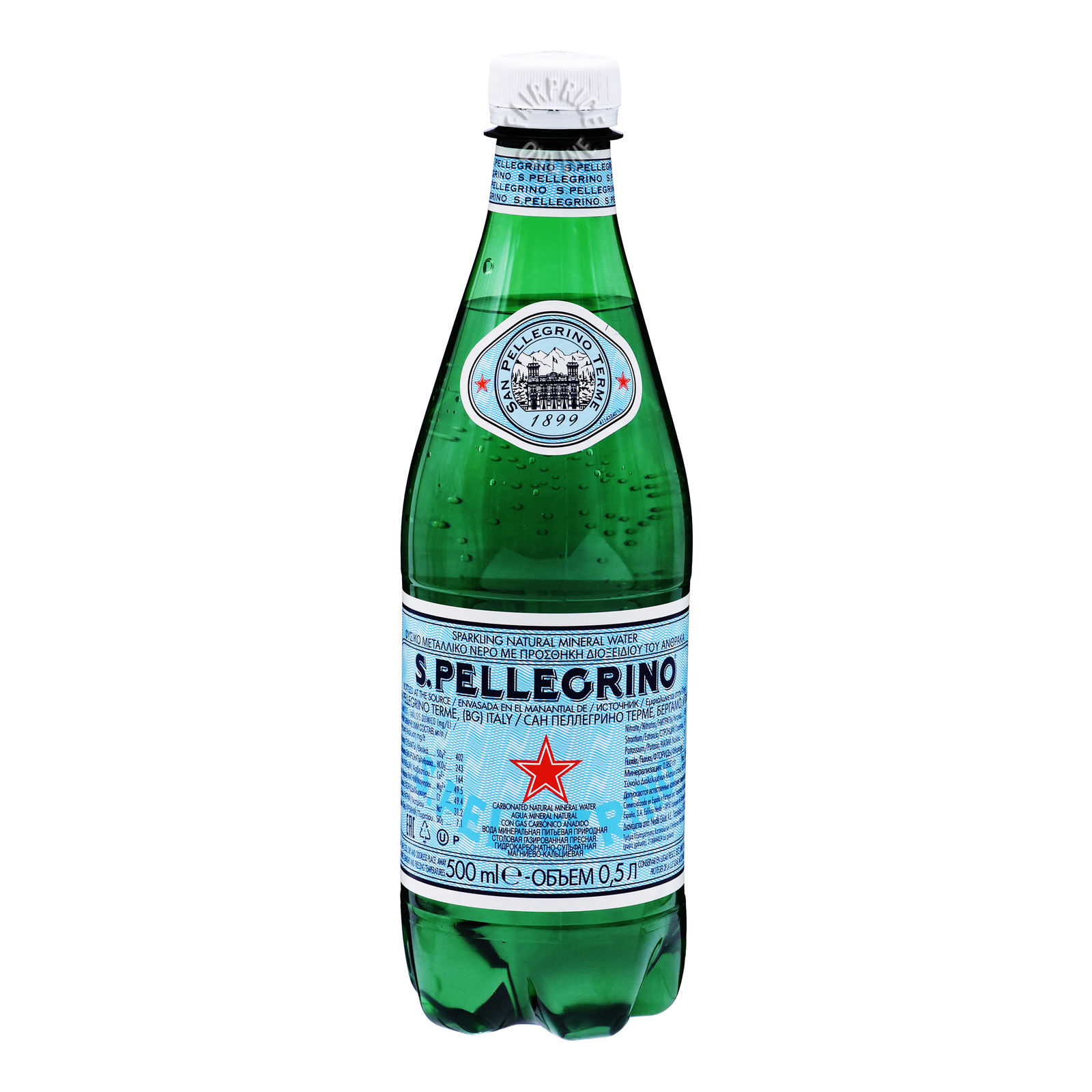 San Pellegrino Natural Mineral Bottle Water - Sparkling