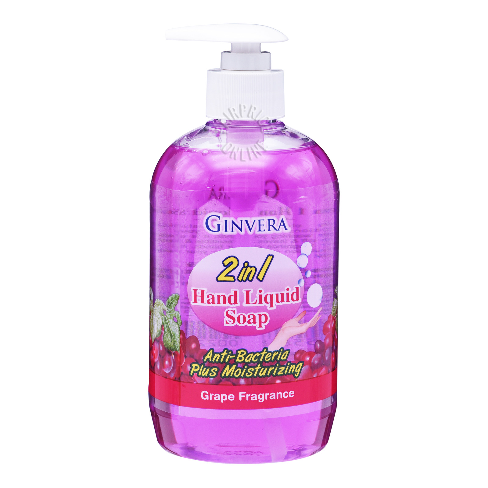Ginvera 2 in 1 Hand Liquid Soap - Grape