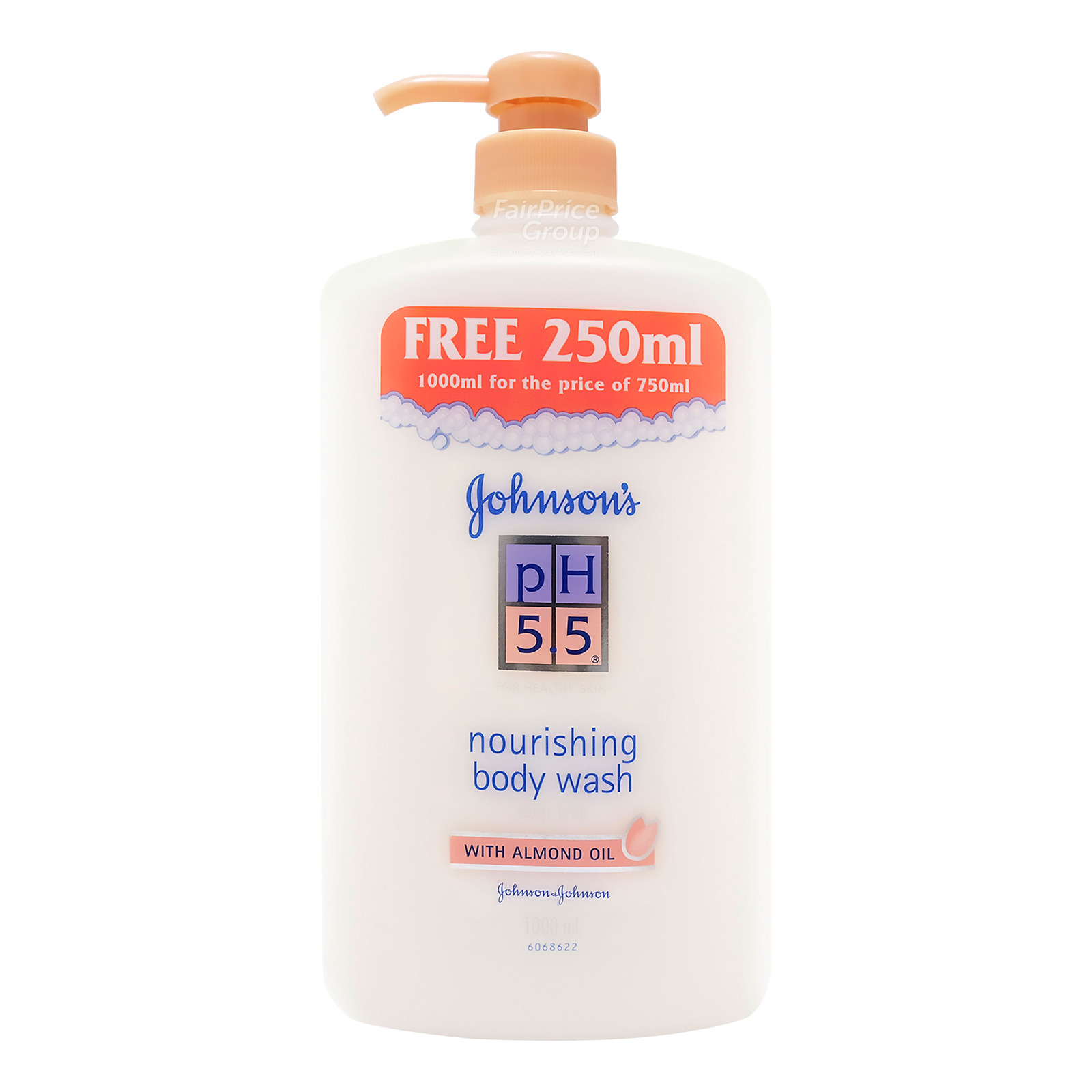 Johnson's PH5.5 Body Wash - Almond Oil