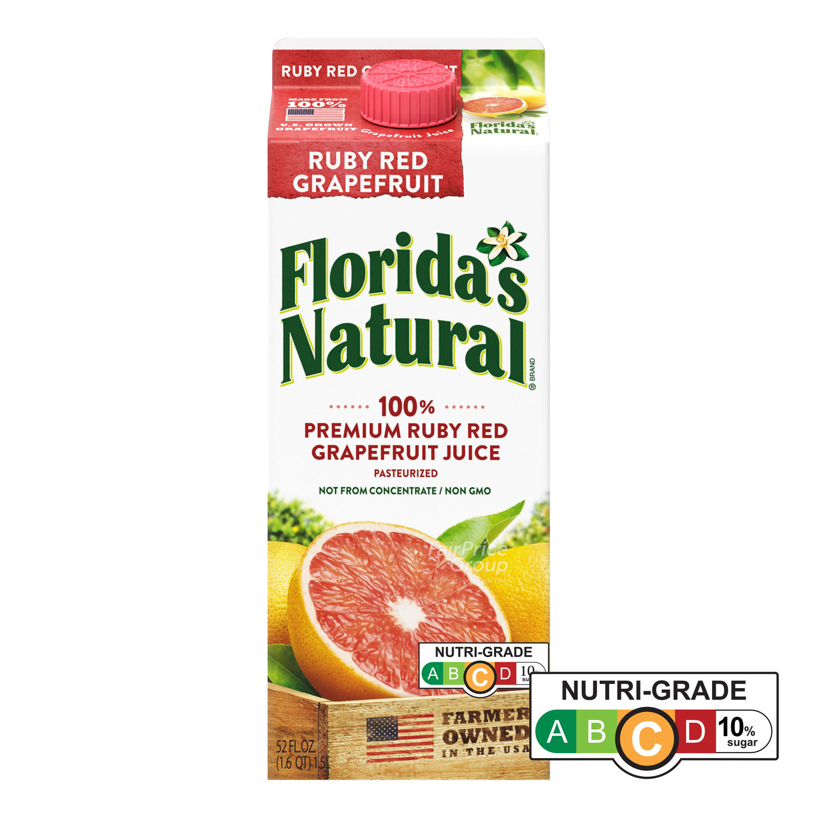 Florida's Natural 100% Fresh Juice - Ruby Red Grapefruit