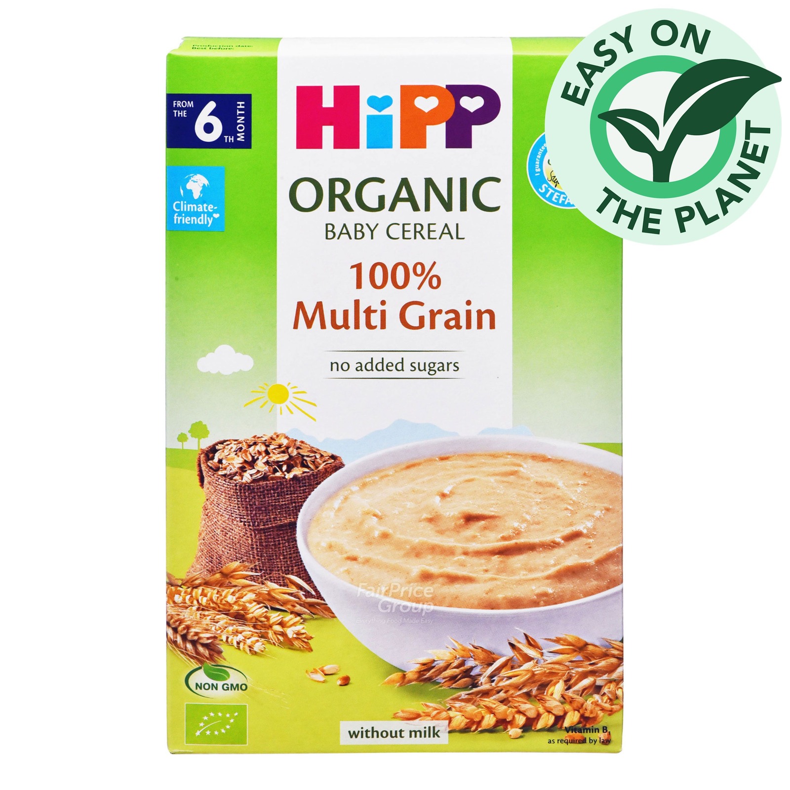 HiPP Organic Cereal Pap without Milk - Multi Grain (6+ Months)
