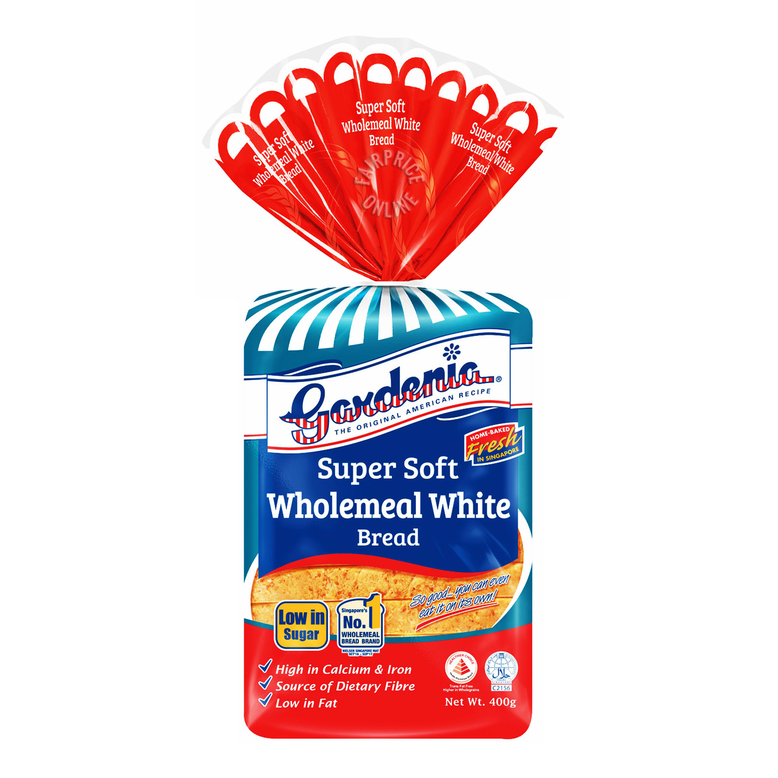 Gardenia Enriched White Bread - Wholemeal