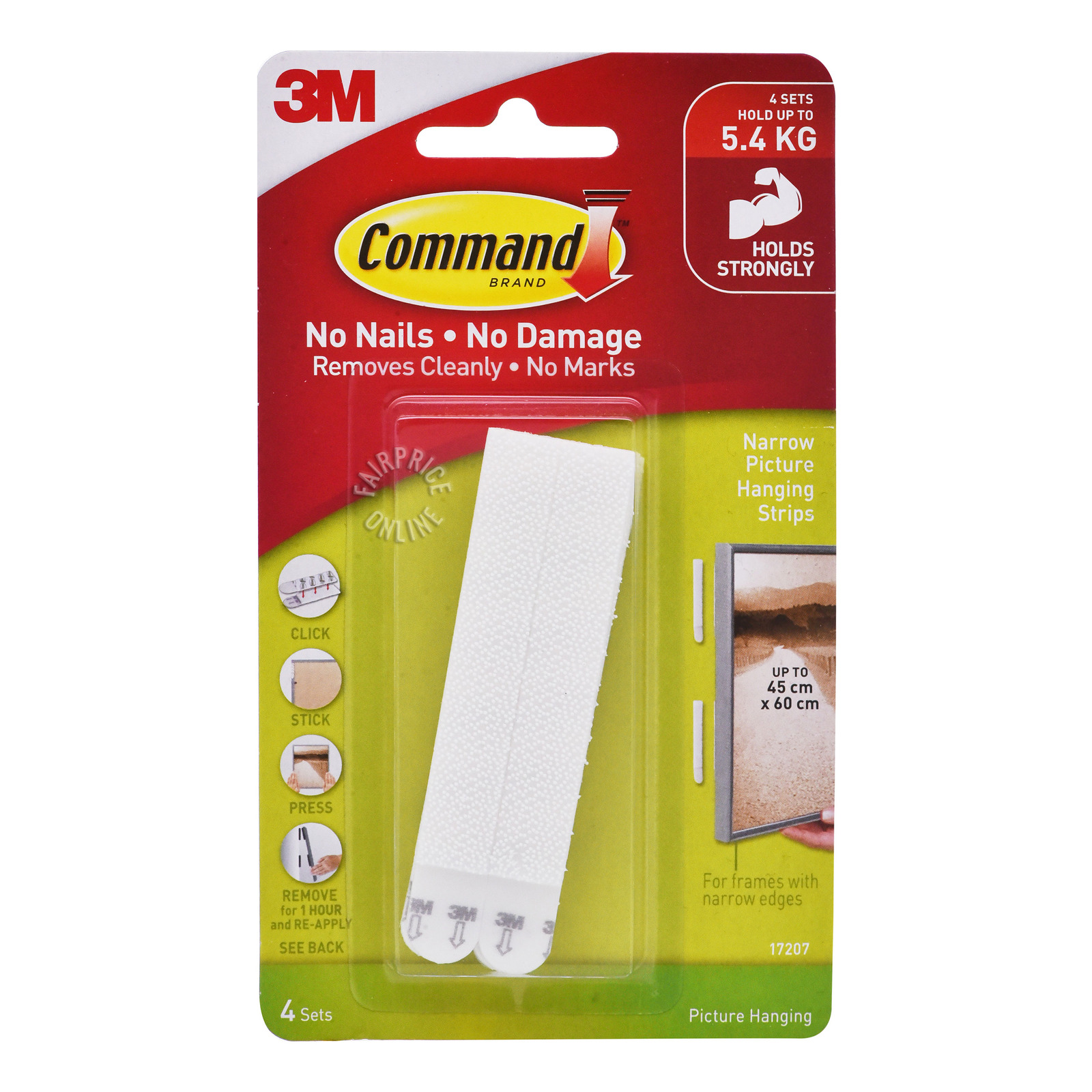 3M Command Picture Hanging Strips - Narrow