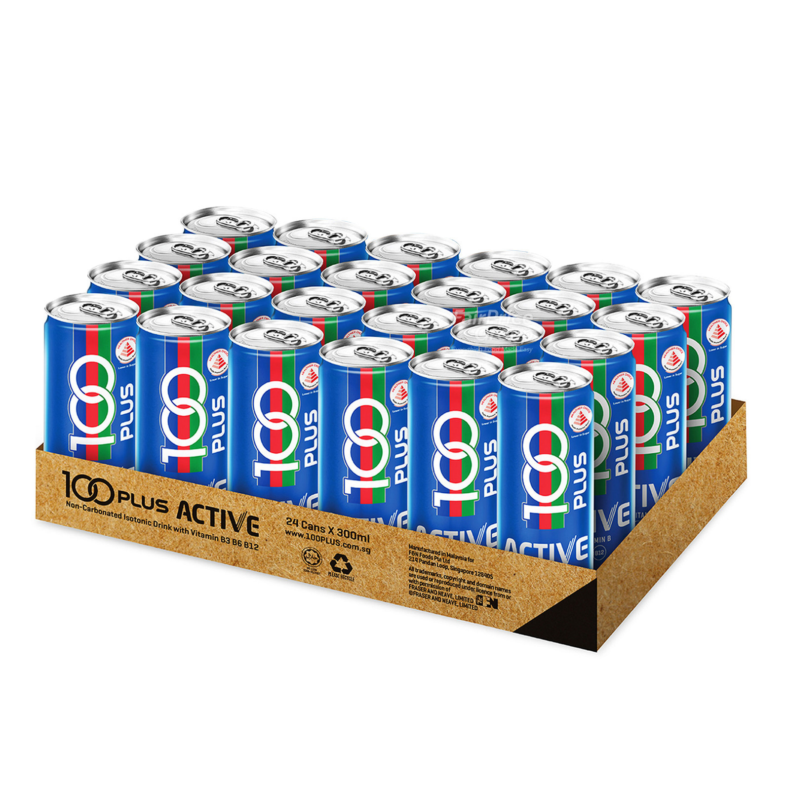 100 Plus Isotonic Can Drink - Active